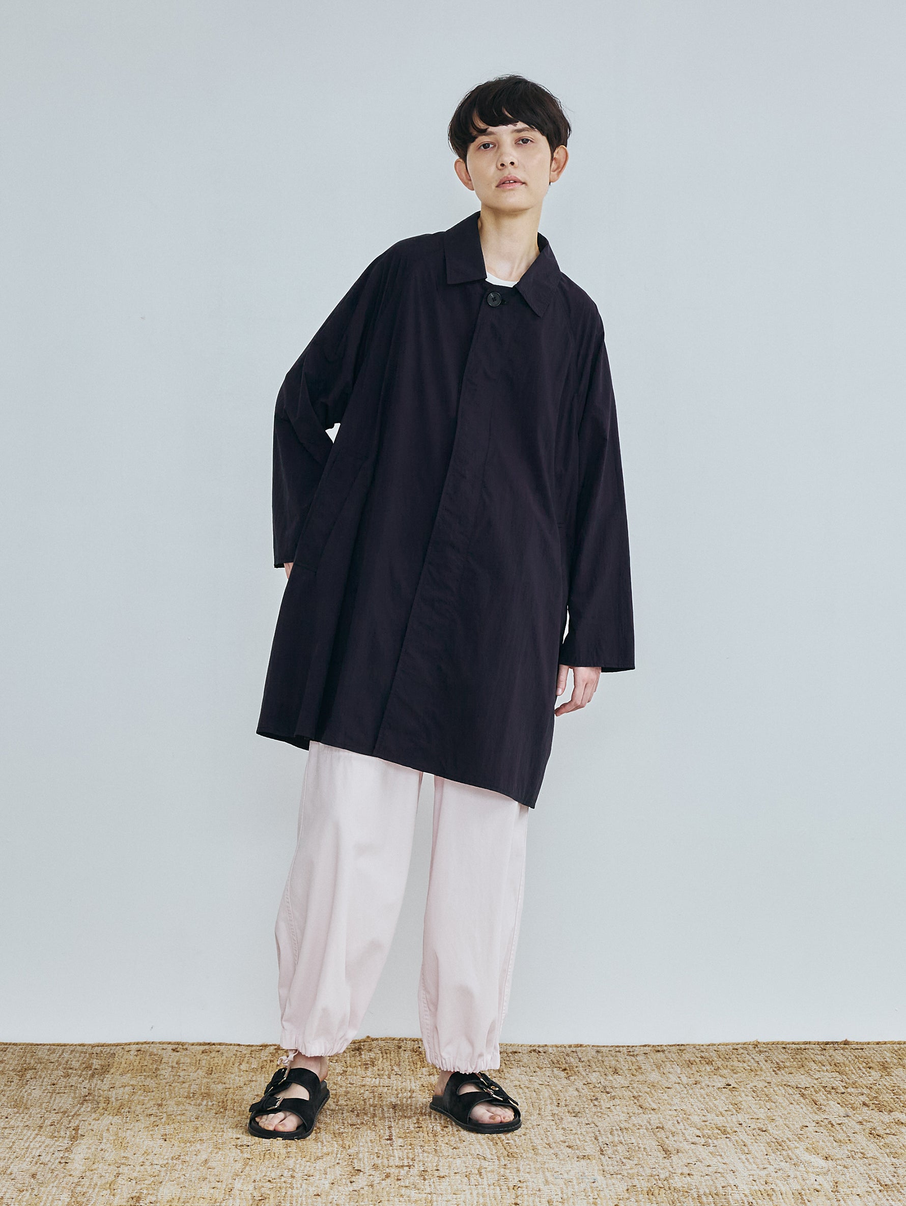 ナイロンステンカラーコート TBFS-172