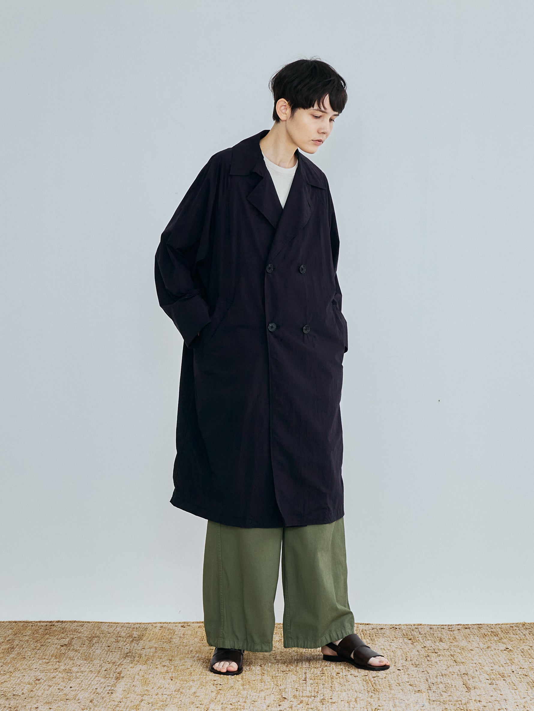 ナイロンテントトレンチコート TBFS-171