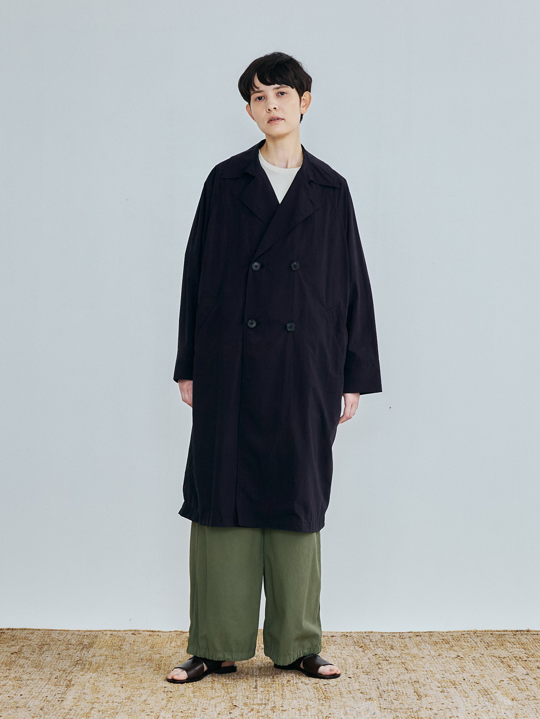 ナイロンテントトレンチコート TBFS-171