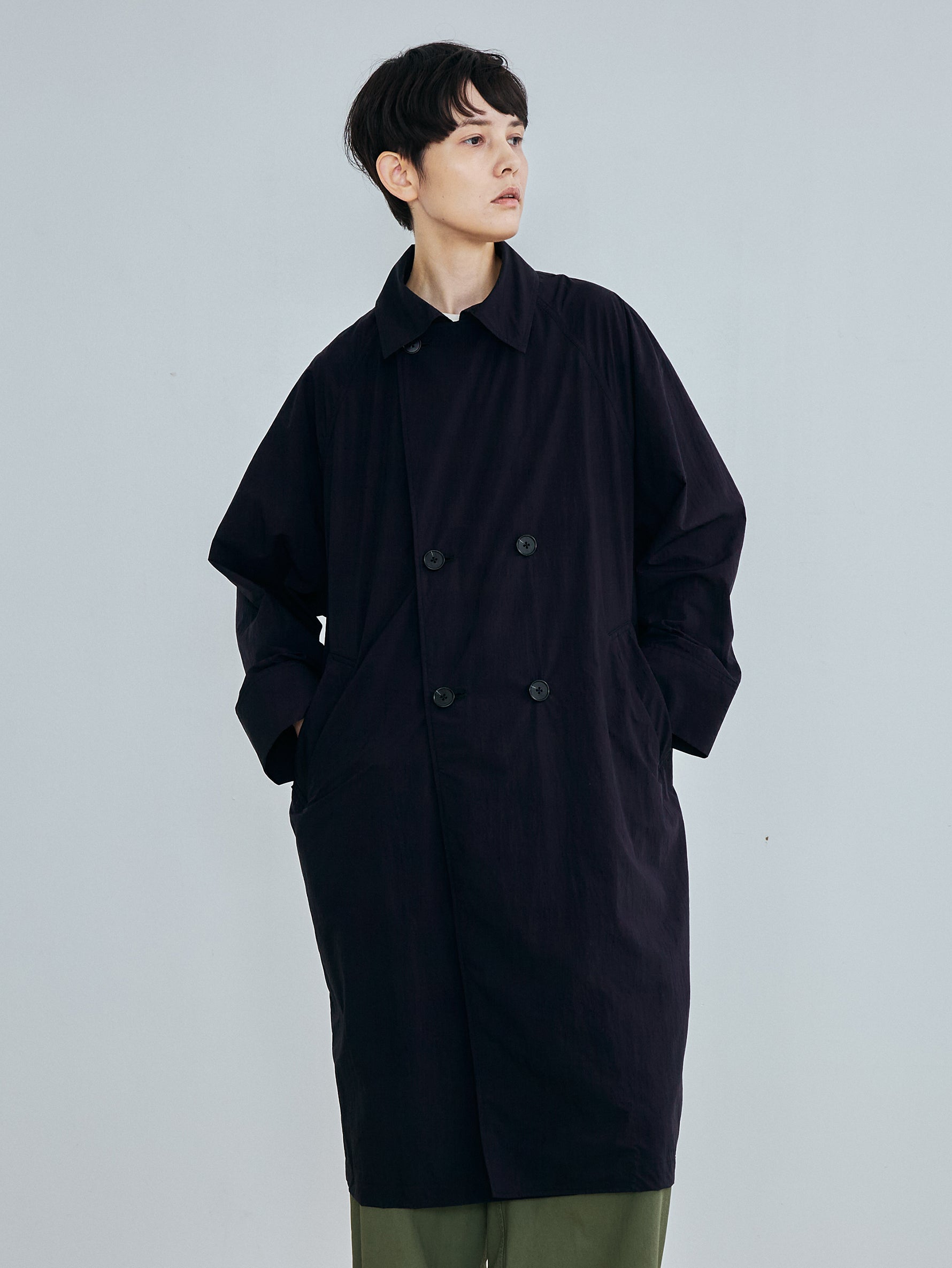 ナイロンテントトレンチコート TBFS-171