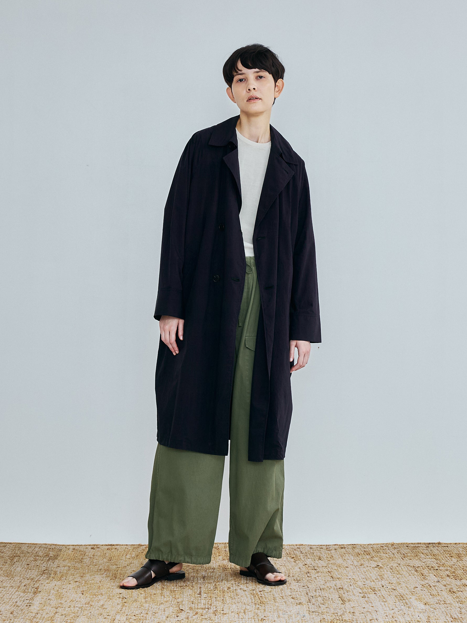 ナイロンテントトレンチコート TBFS-171