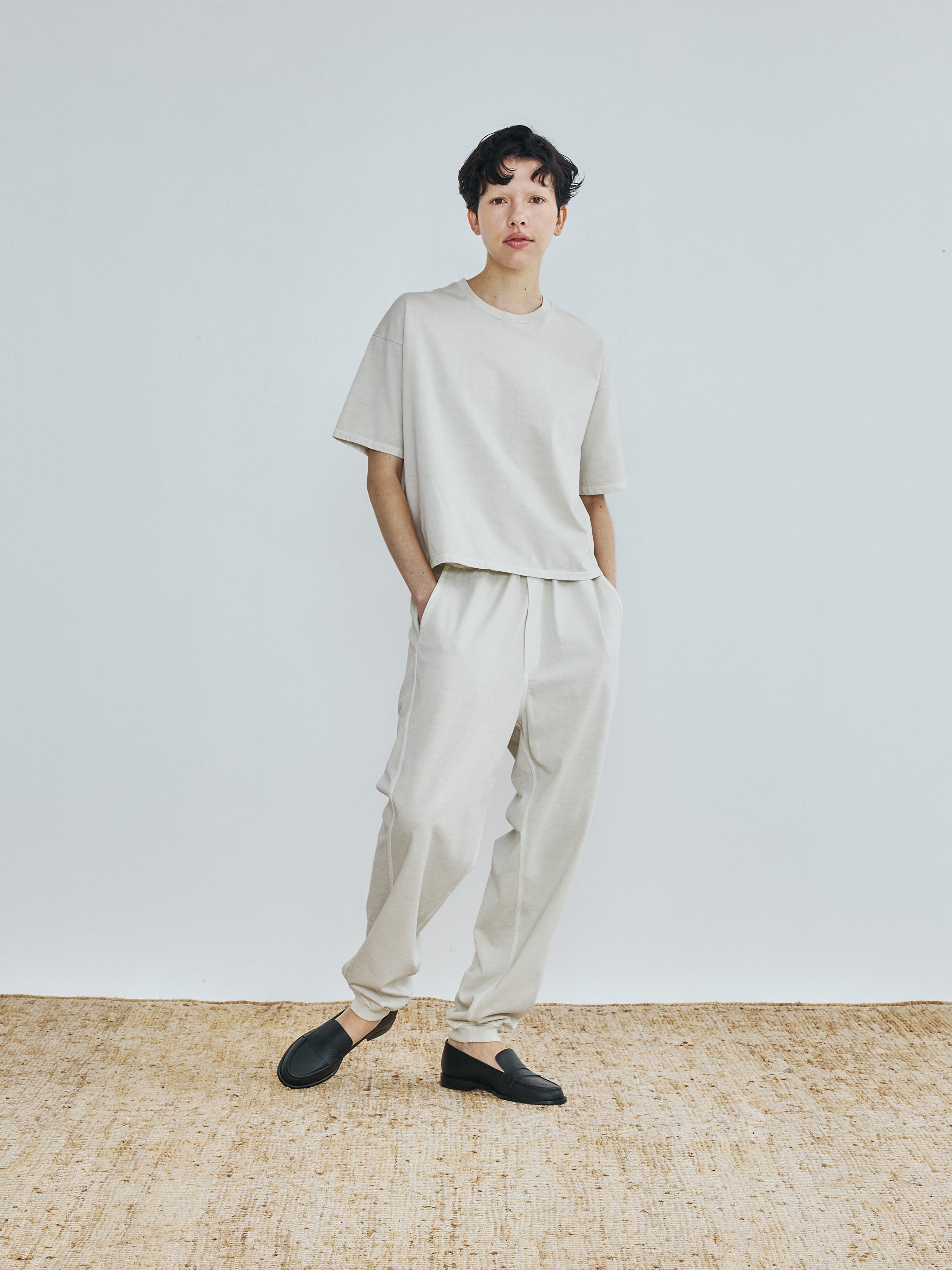 【予約商品】エンブロイダリースクエアTシャツ TBFS-191