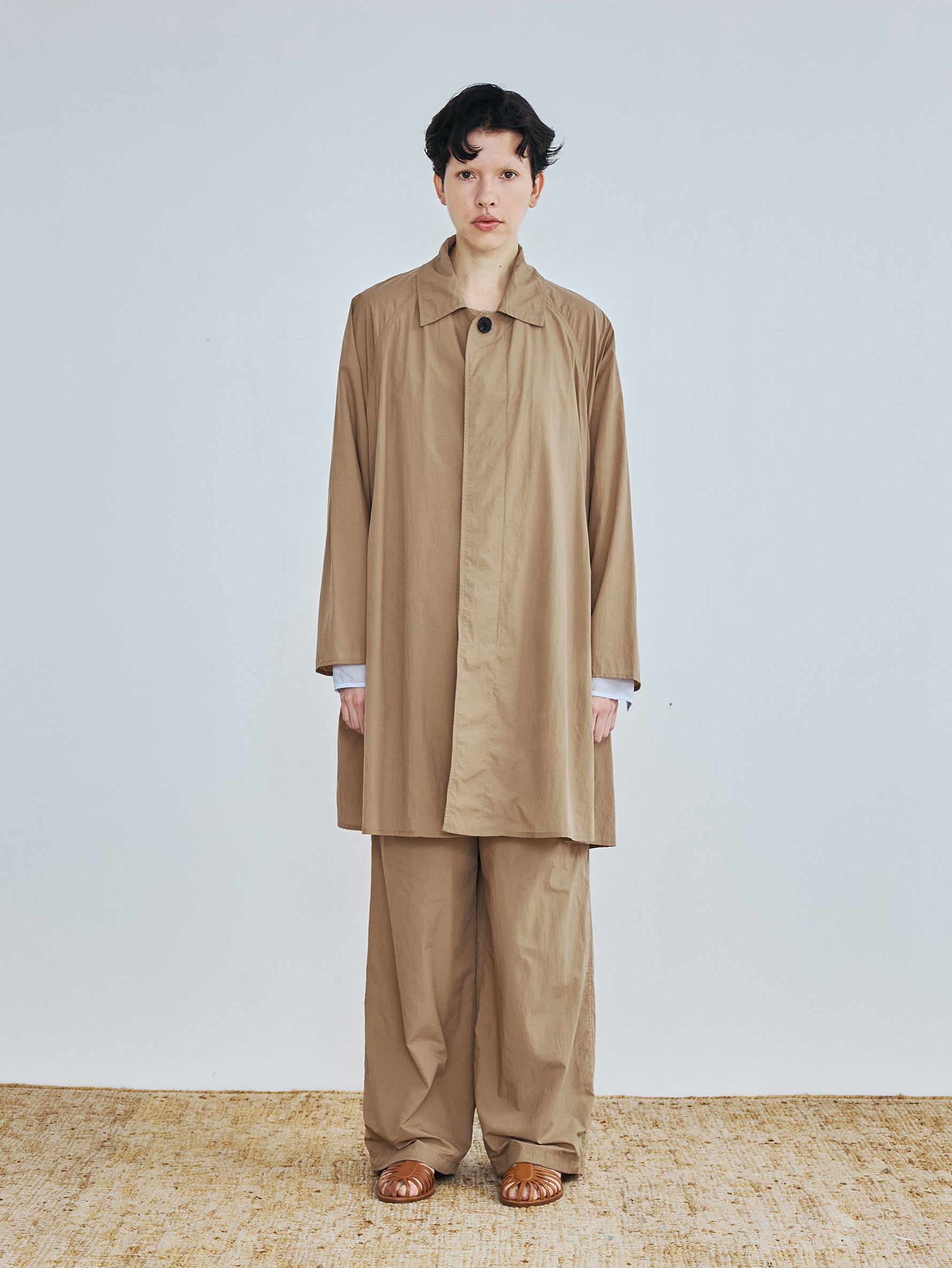 ナイロンステンカラーコート TBFS-172