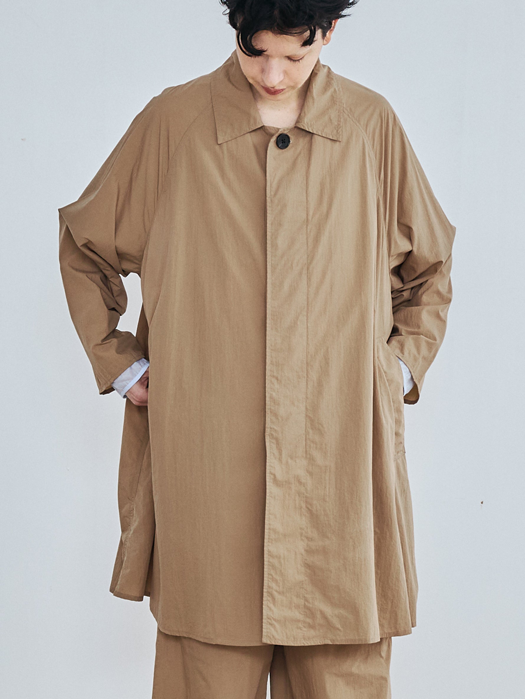 ナイロンステンカラーコート TBFS-172