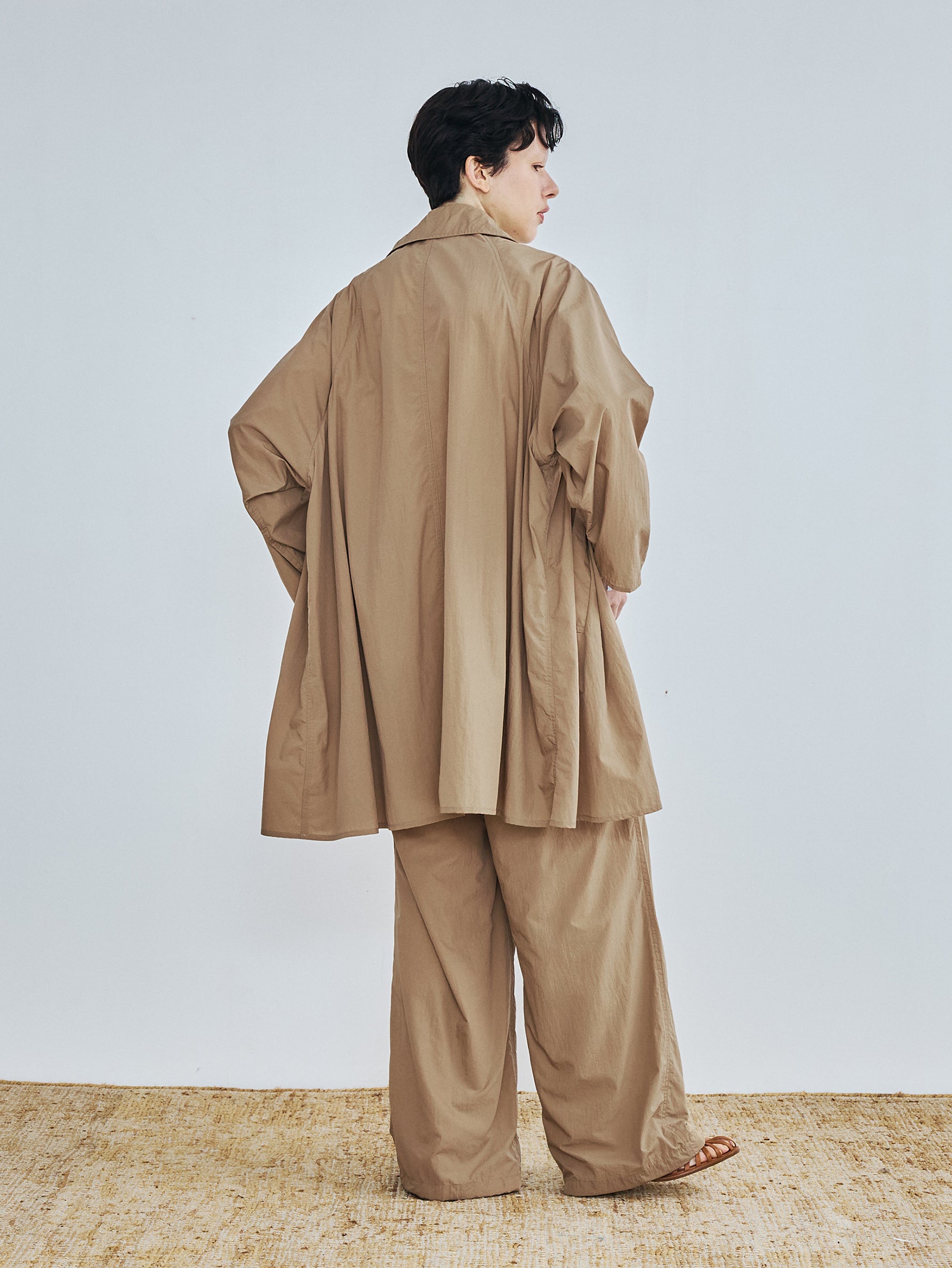 ナイロンステンカラーコート TBFS-172