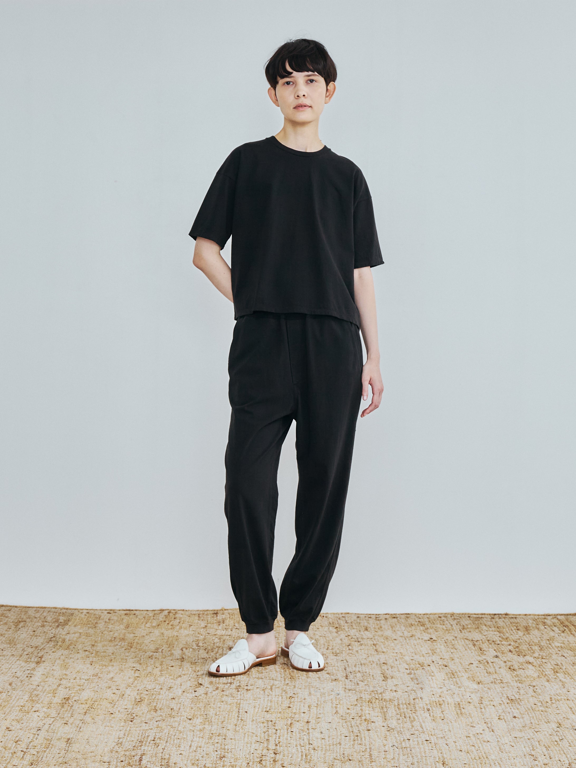 【予約商品】エンブロイダリースクエアTシャツ TBFS-191