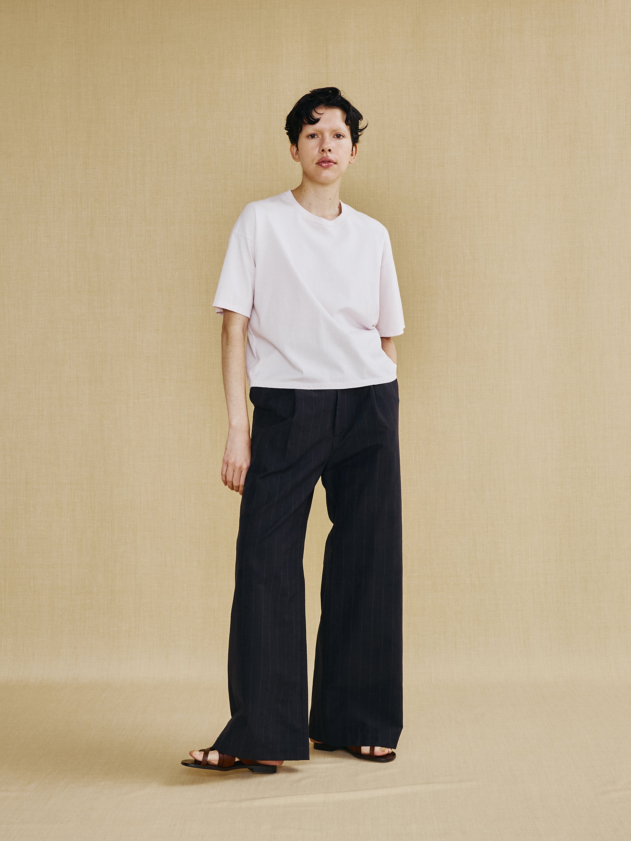 【予約商品】エンブロイダリースクエアTシャツ TBFS-191