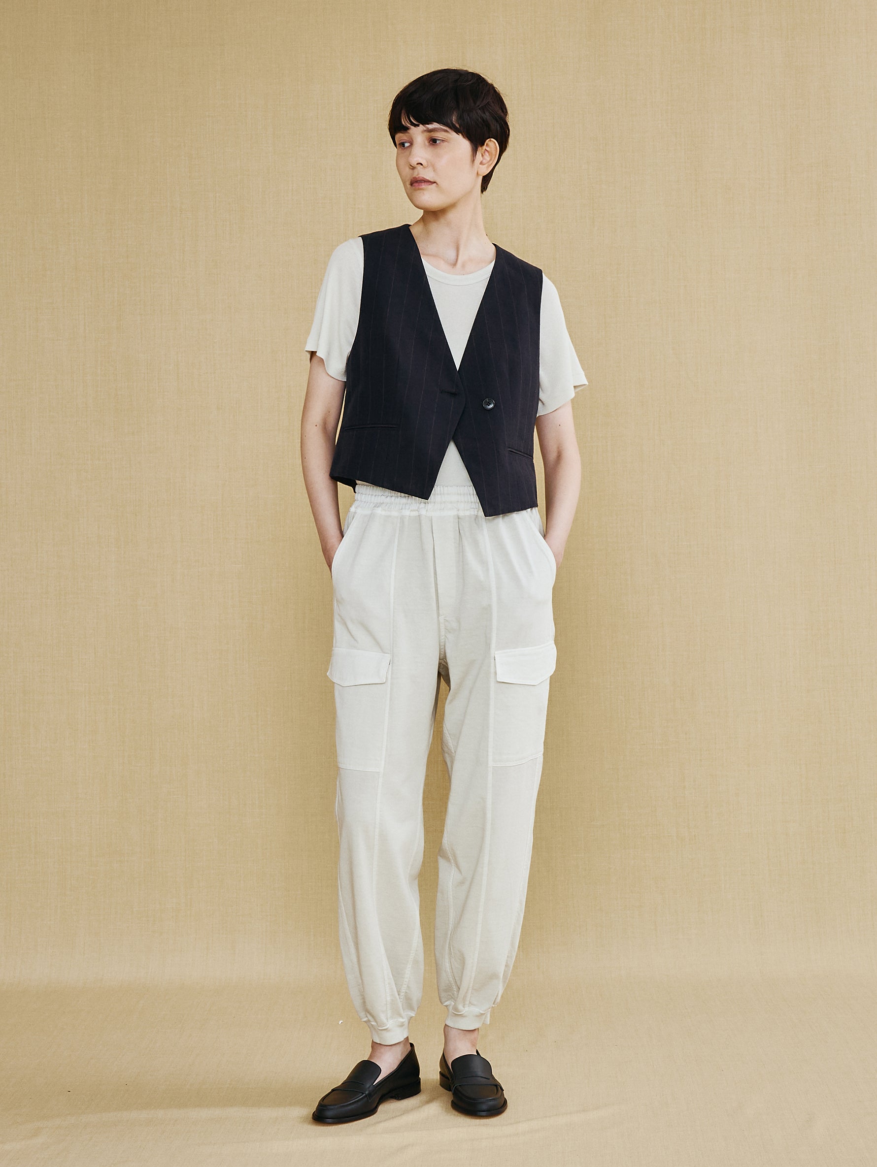 コットンシルクラミーベスト TBFS-141