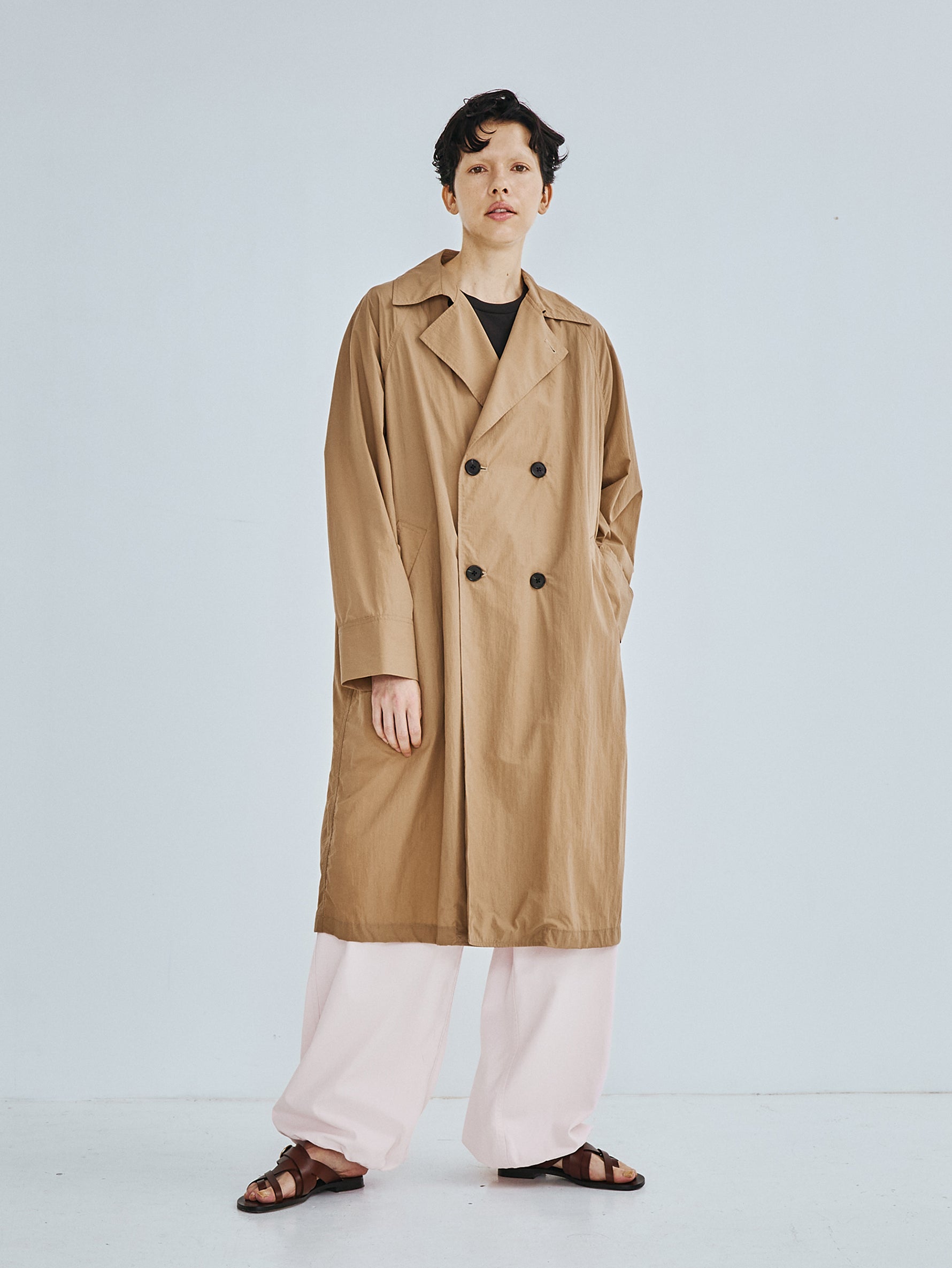 ナイロンテントトレンチコート TBFS-171