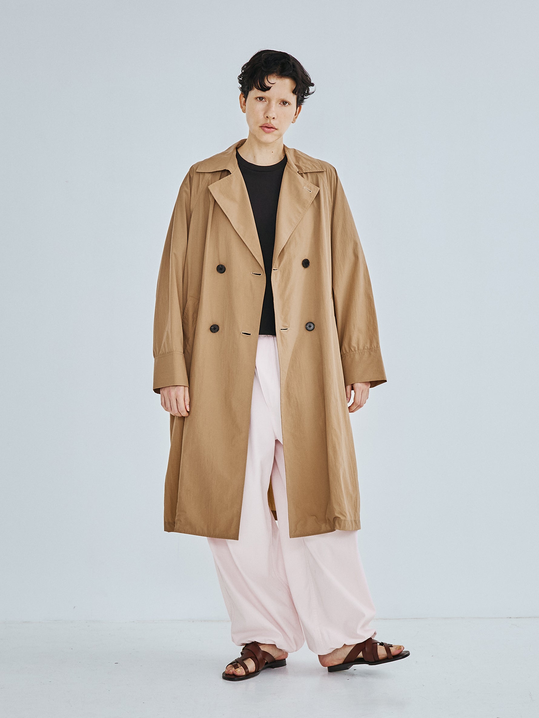 ナイロンテントトレンチコート TBFS-171