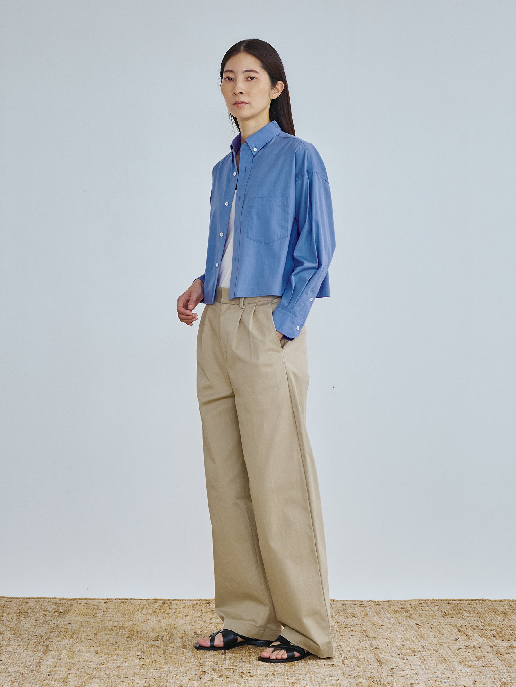 【予約商品】ショートボタンダウンシャツ TBFS-004