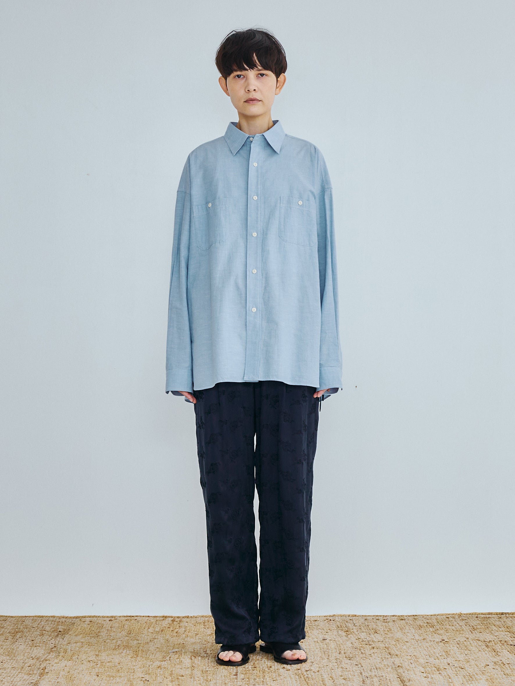 キュプラローズエンブロイダリーパンツ TBFS-103