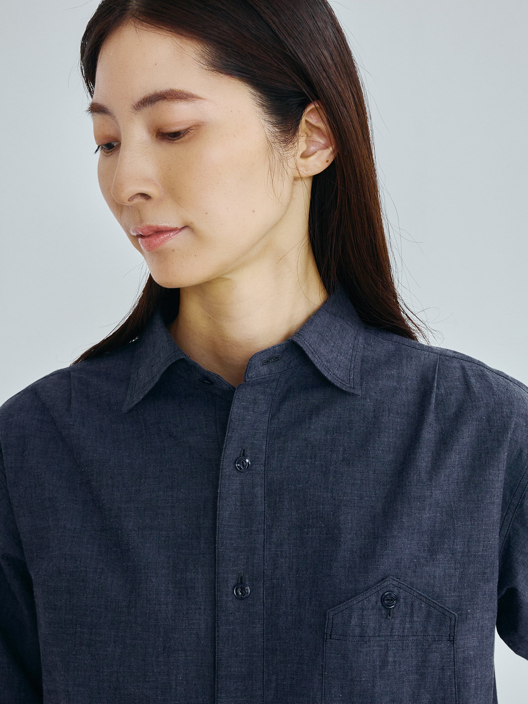 【予約商品】ニアデニムシャツ TBFS-021