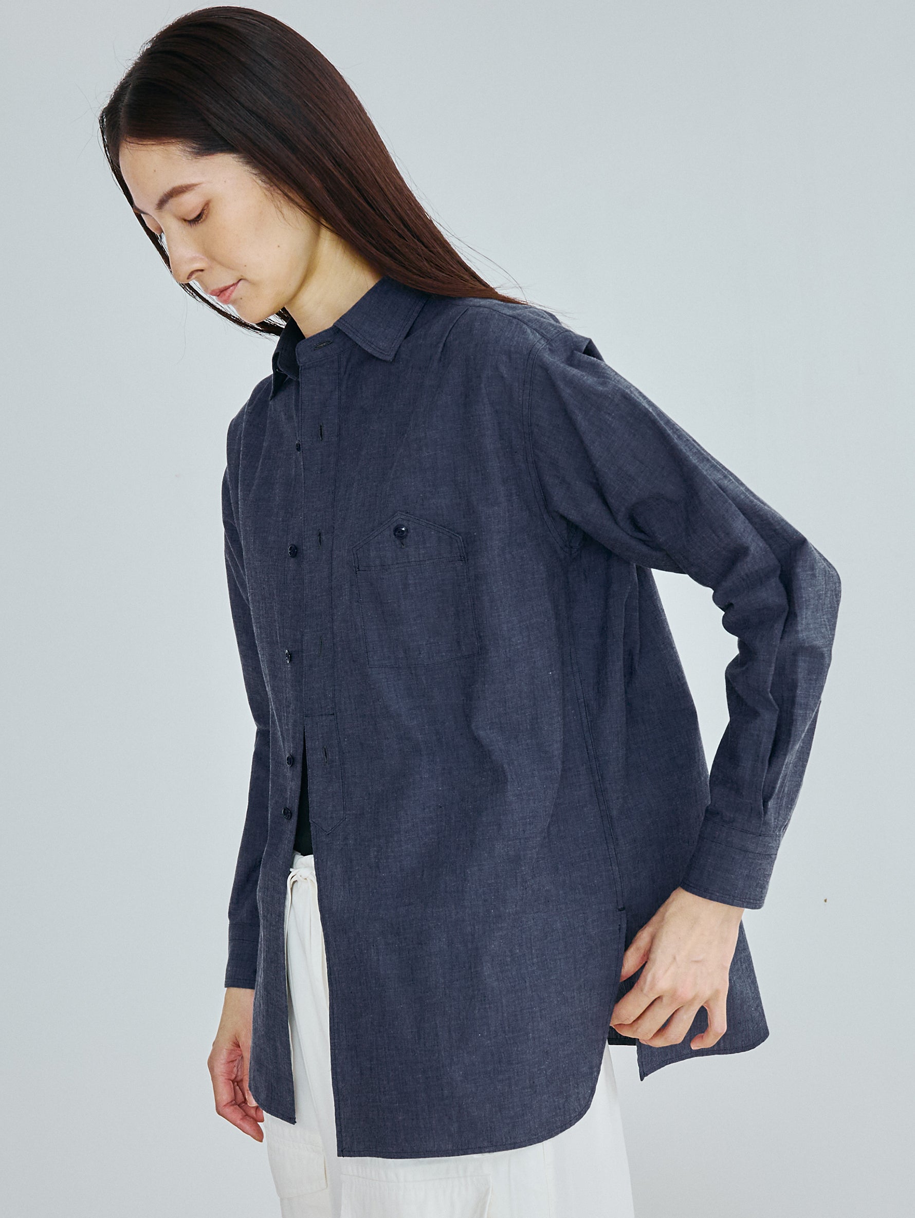 【予約商品】ニアデニムシャツ TBFS-021