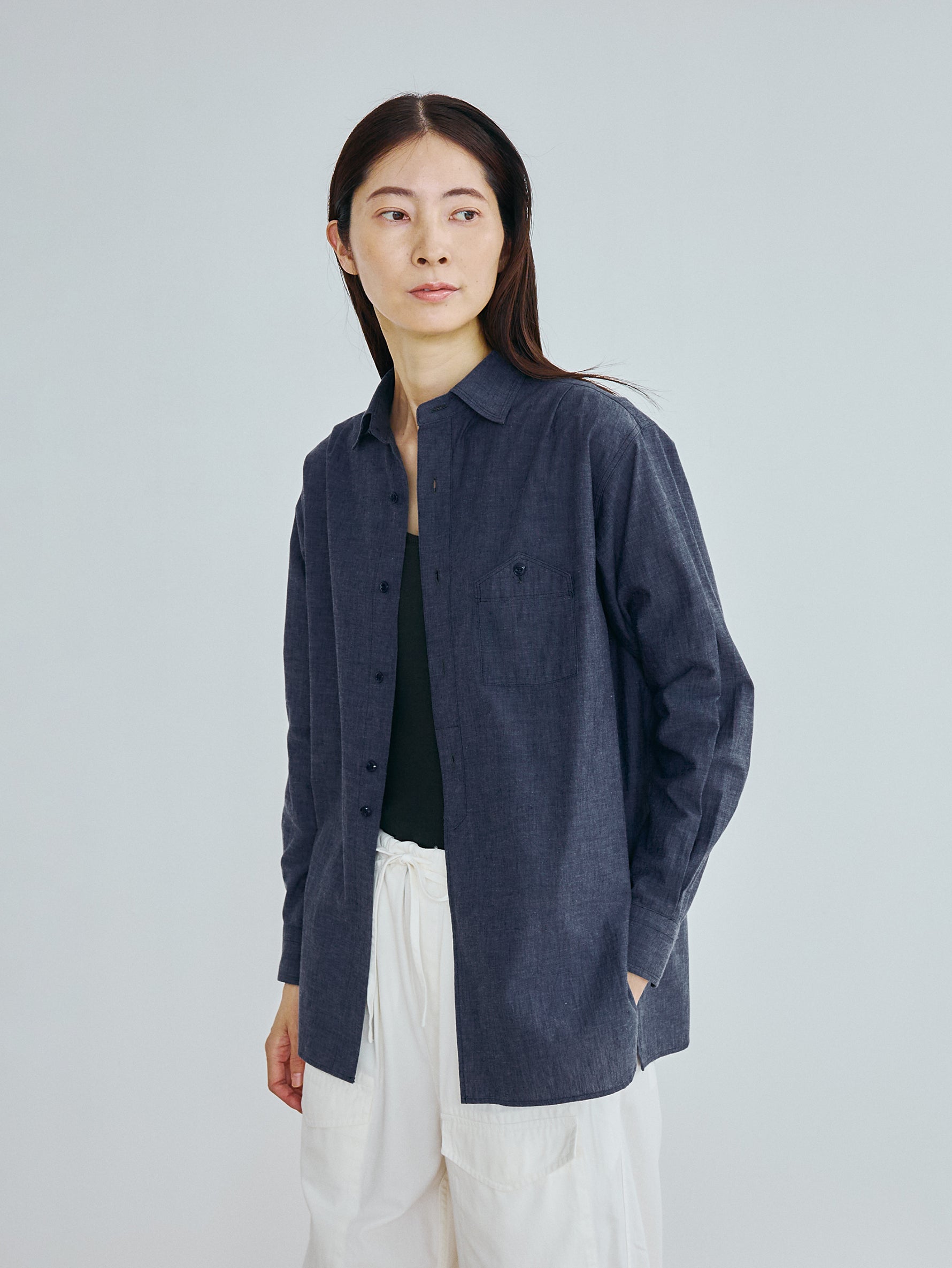 【予約商品】ニアデニムシャツ TBFS-021