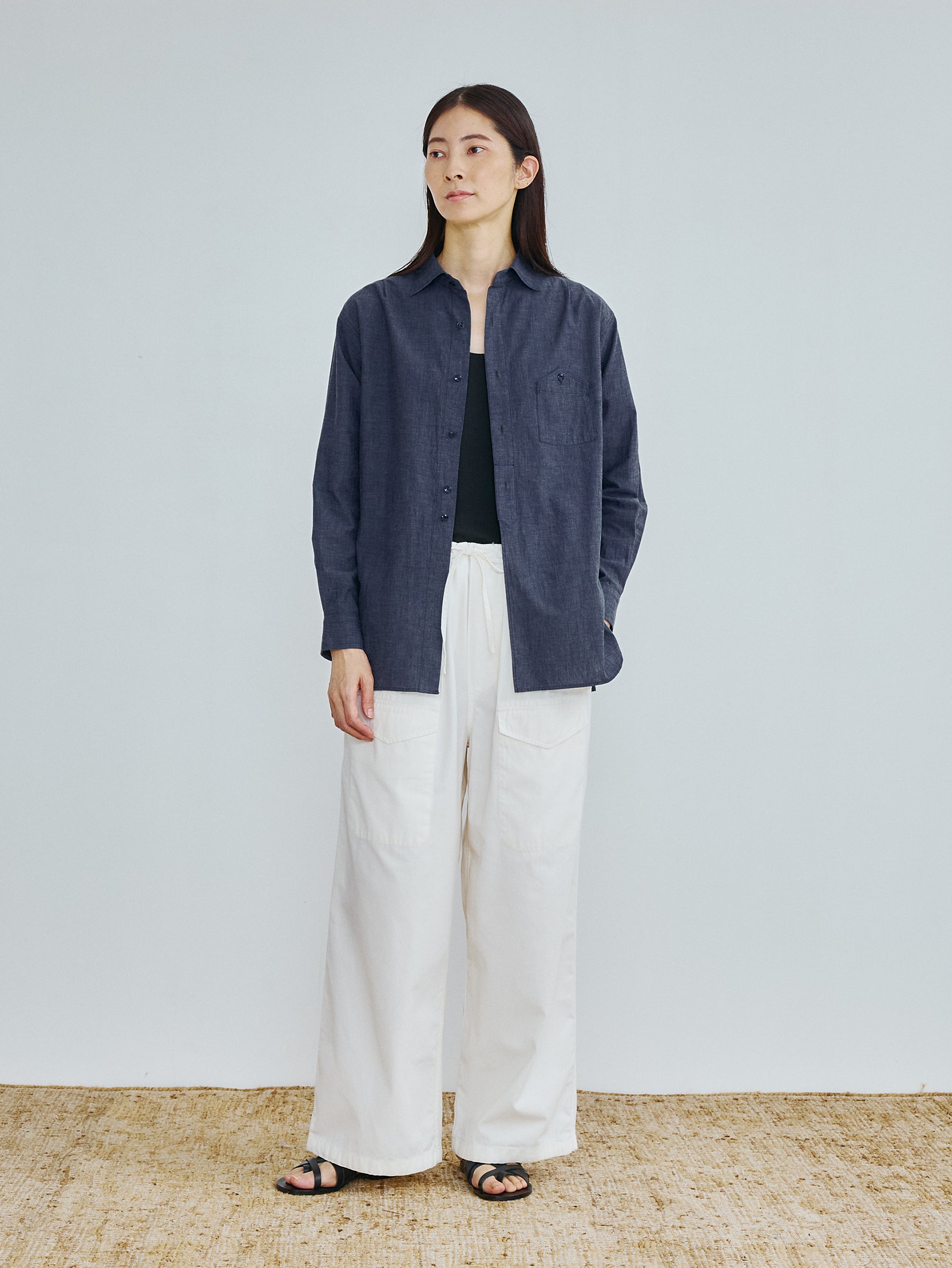 【予約商品】ニアデニムシャツ TBFS-021