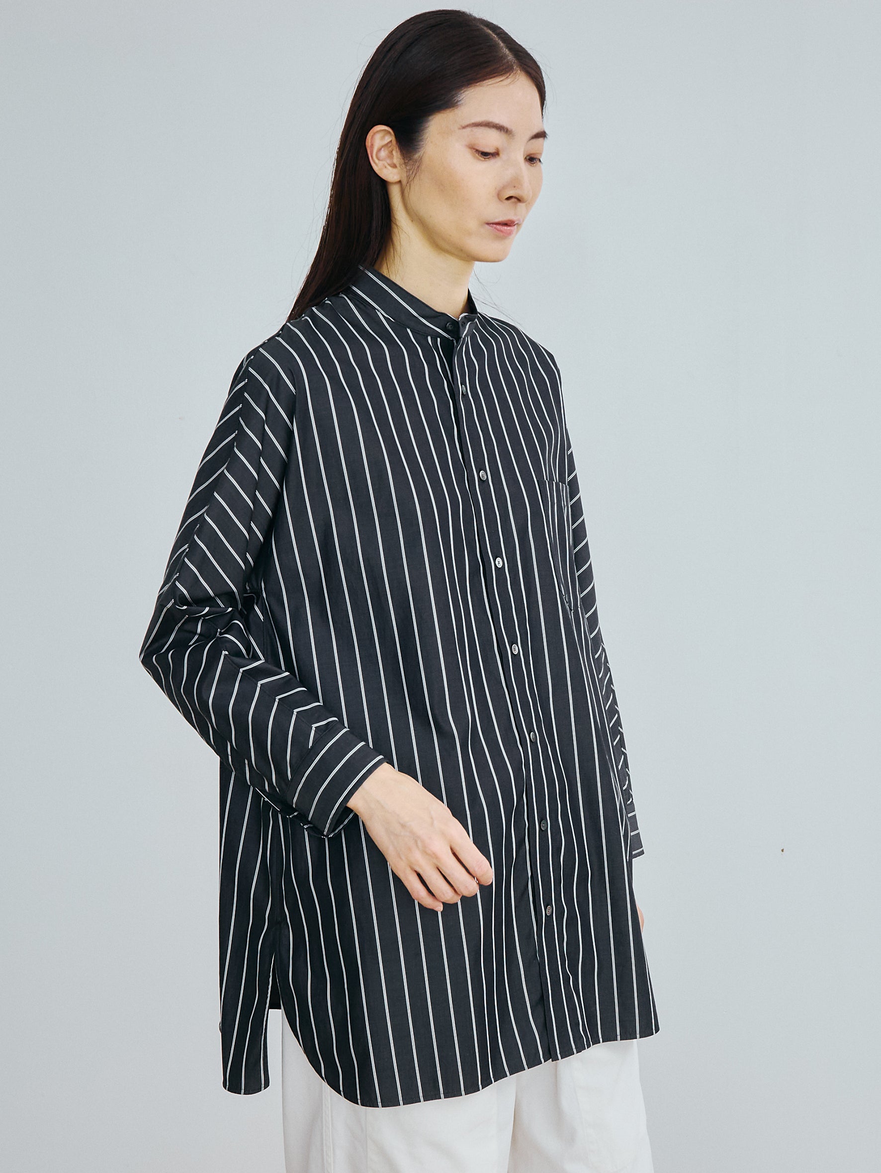 【予約商品】ノーカラーテントシャツ TBFS-005