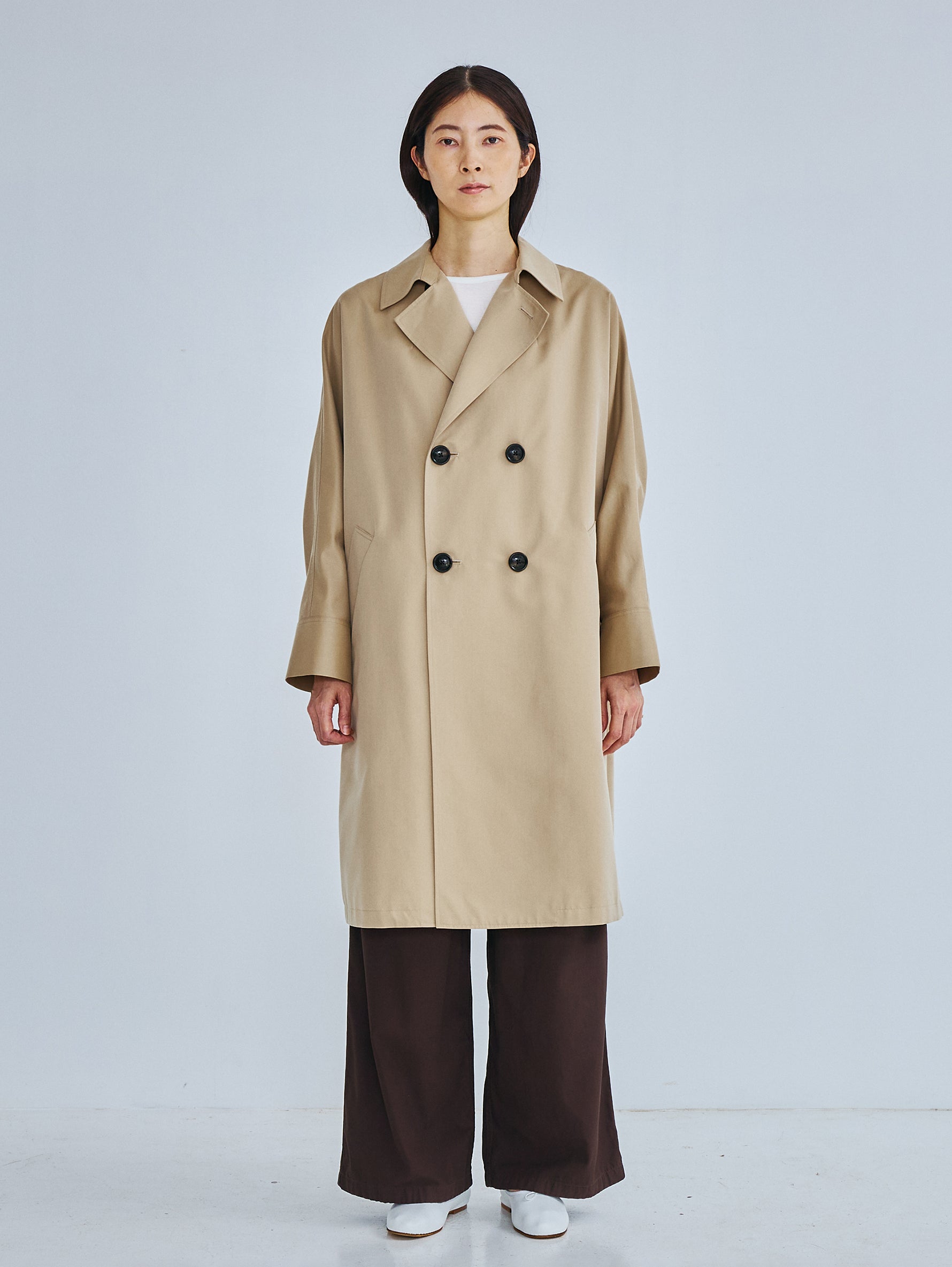 【予約商品】テントトレンチコート TBFS-161 (直営店限定カラー)