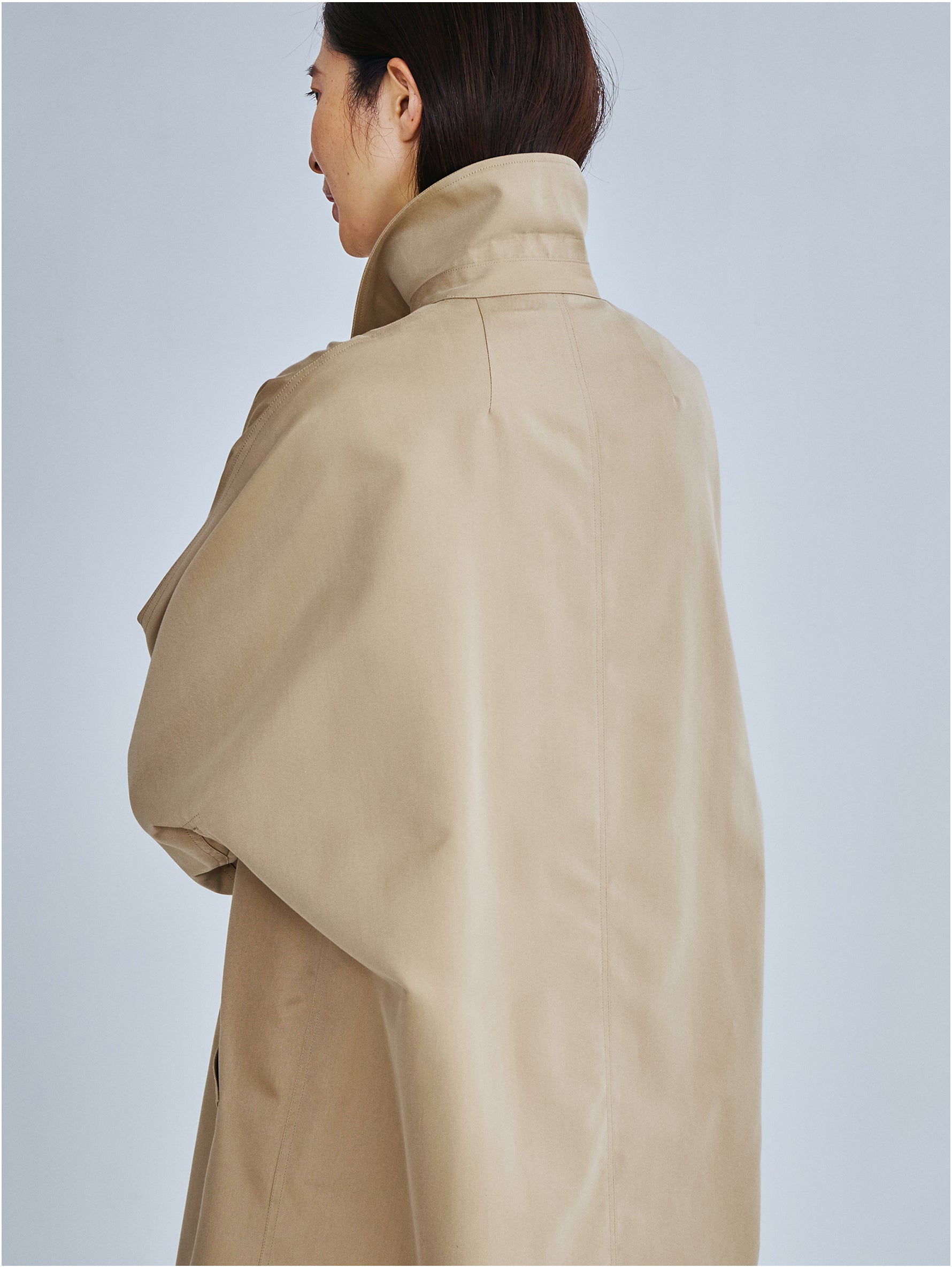 【予約商品】テントトレンチコート TBFS-161 (直営店限定カラー)