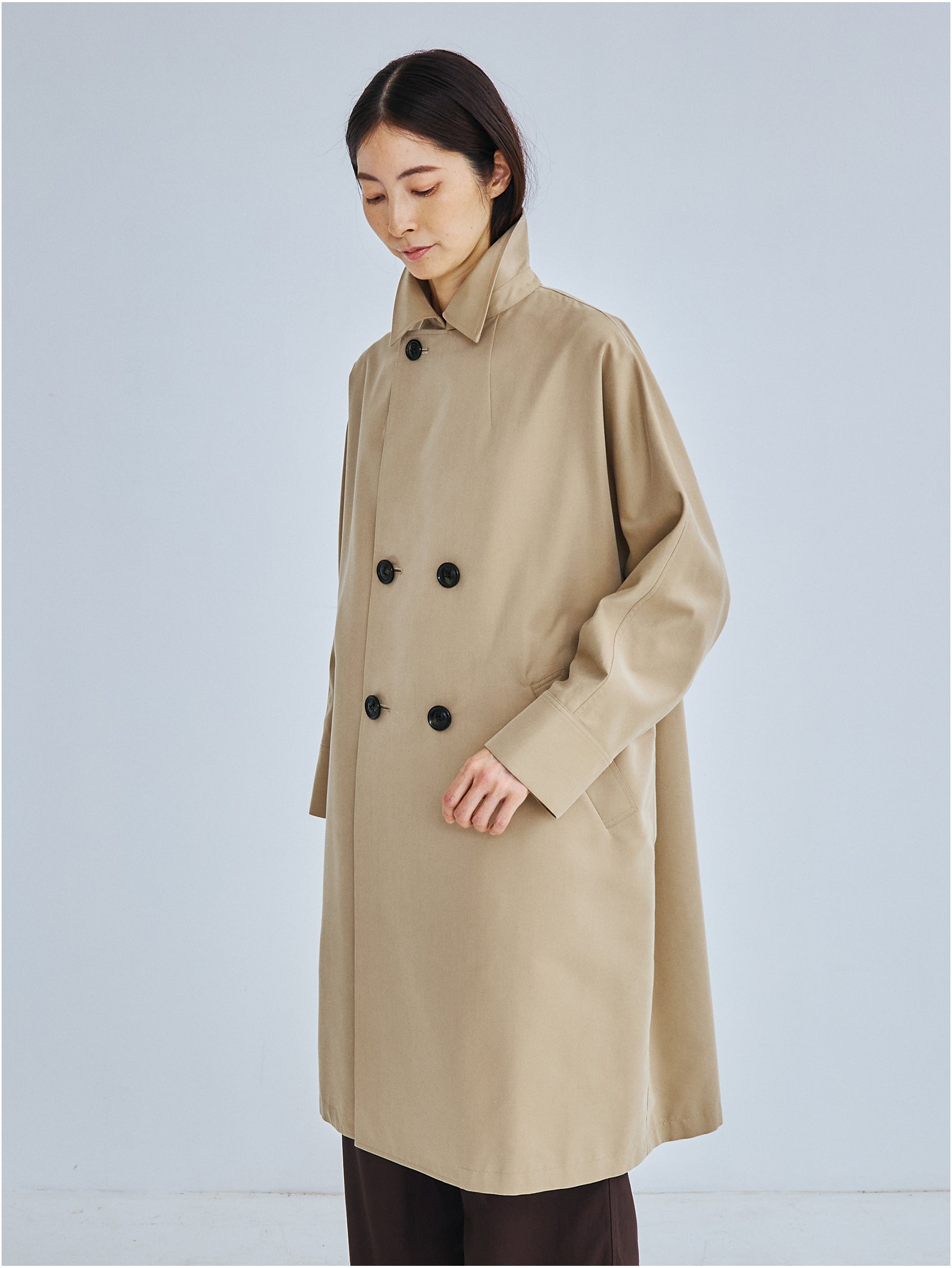 【予約商品】テントトレンチコート TBFS-161 (直営店限定カラー)