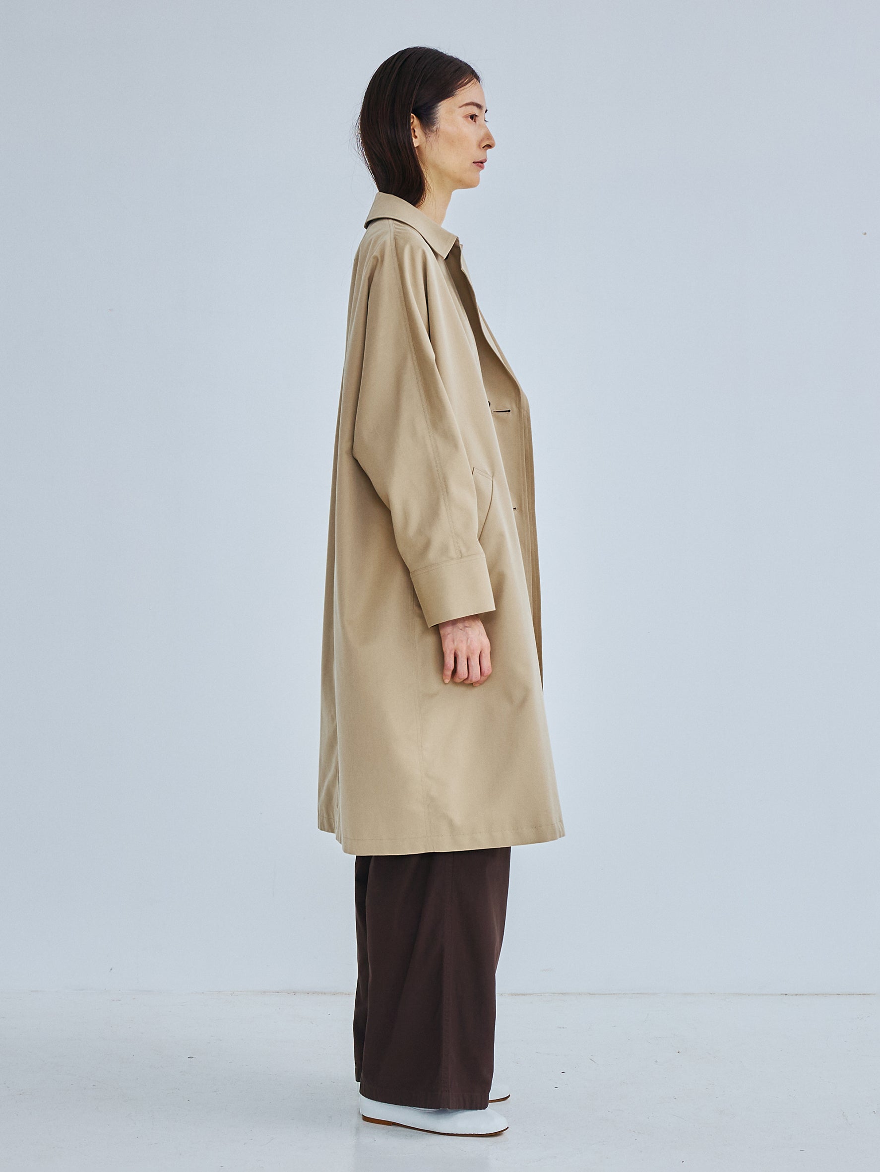 【予約商品】テントトレンチコート TBFS-161 (直営店限定カラー)