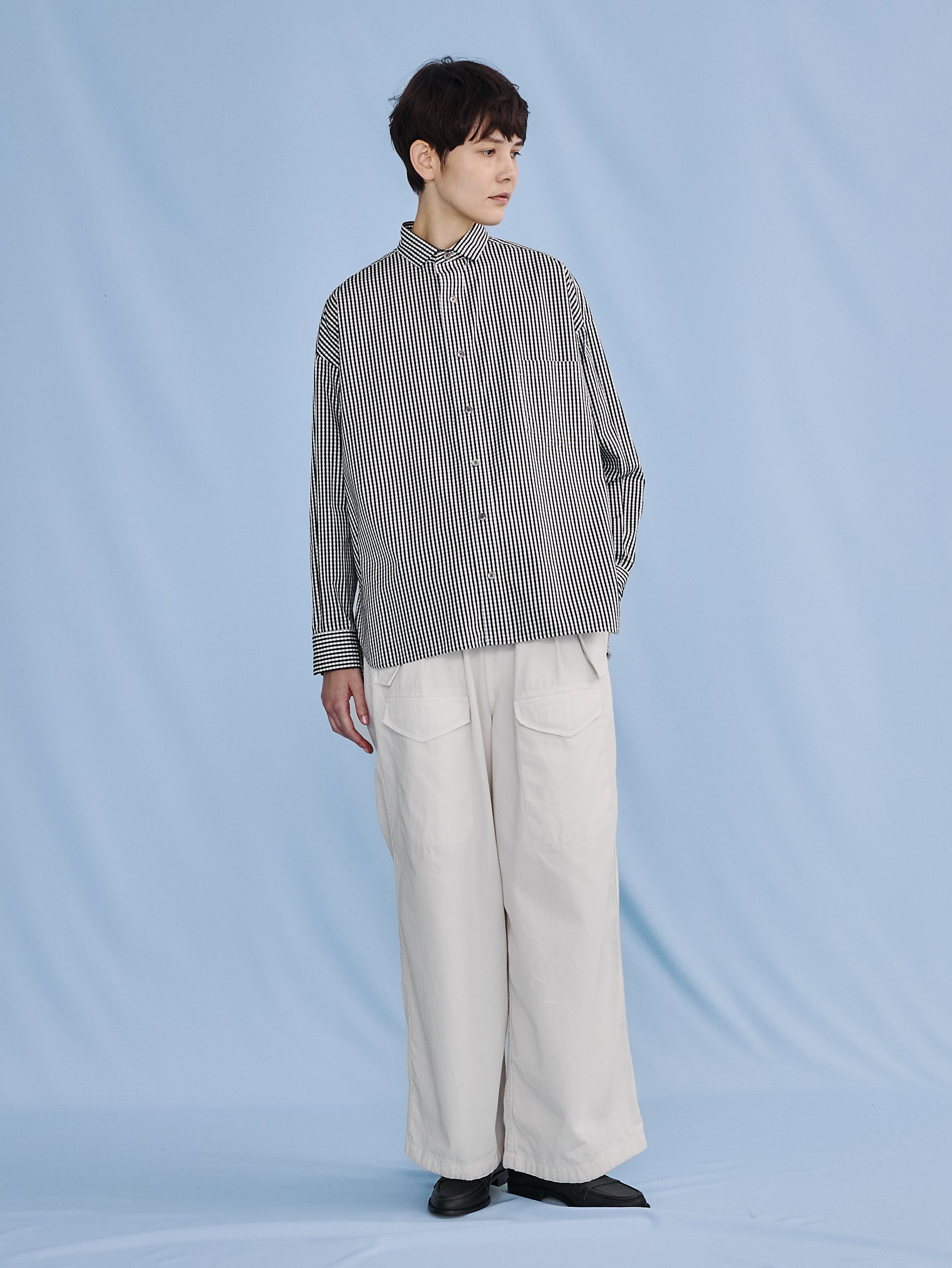 【予約商品】スクエアビッグシャツ TBFS-001