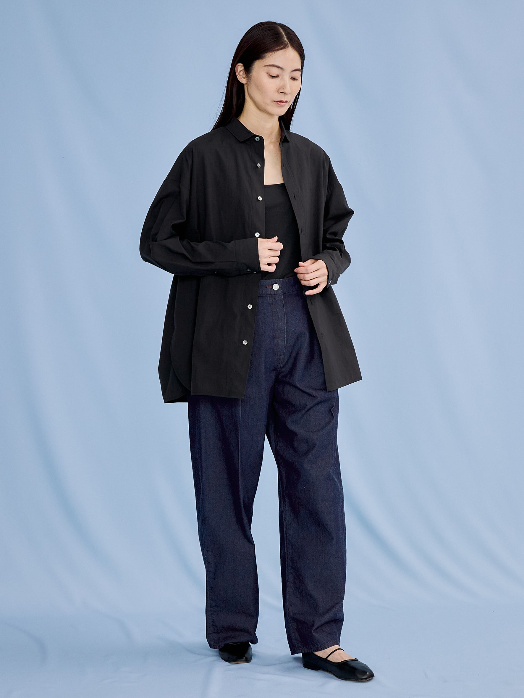 スクエアビッグシャツuni TBFS-012