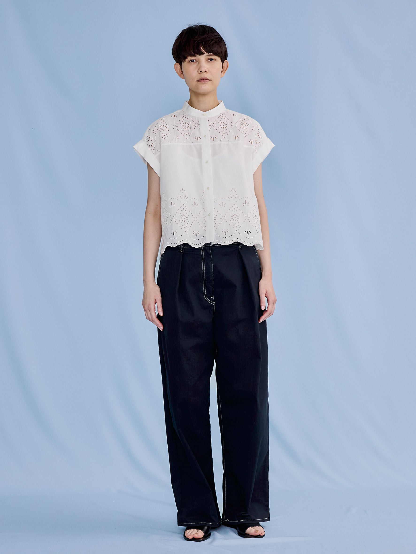 レースフレンチシャツ TBFS-121