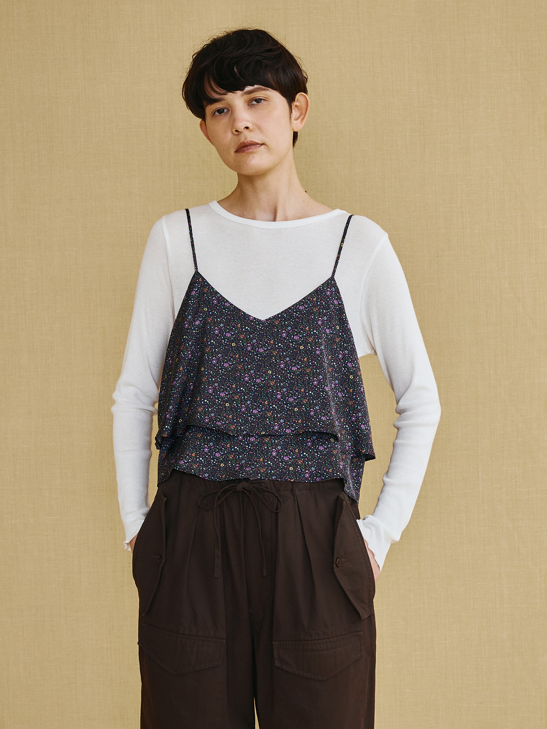 リトルフラワープリントビスチェ TBFS-081