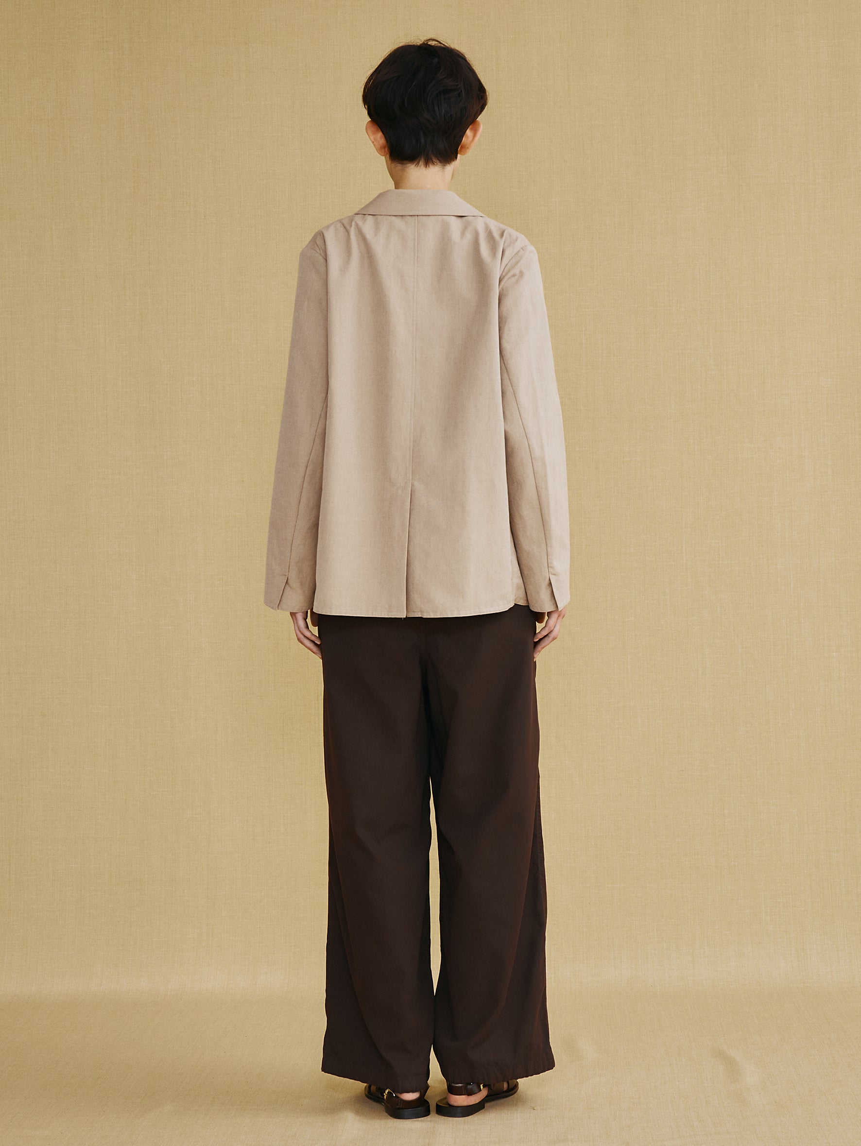 【予約商品】コットンシルクラミーダブルジャケット TBFS-142