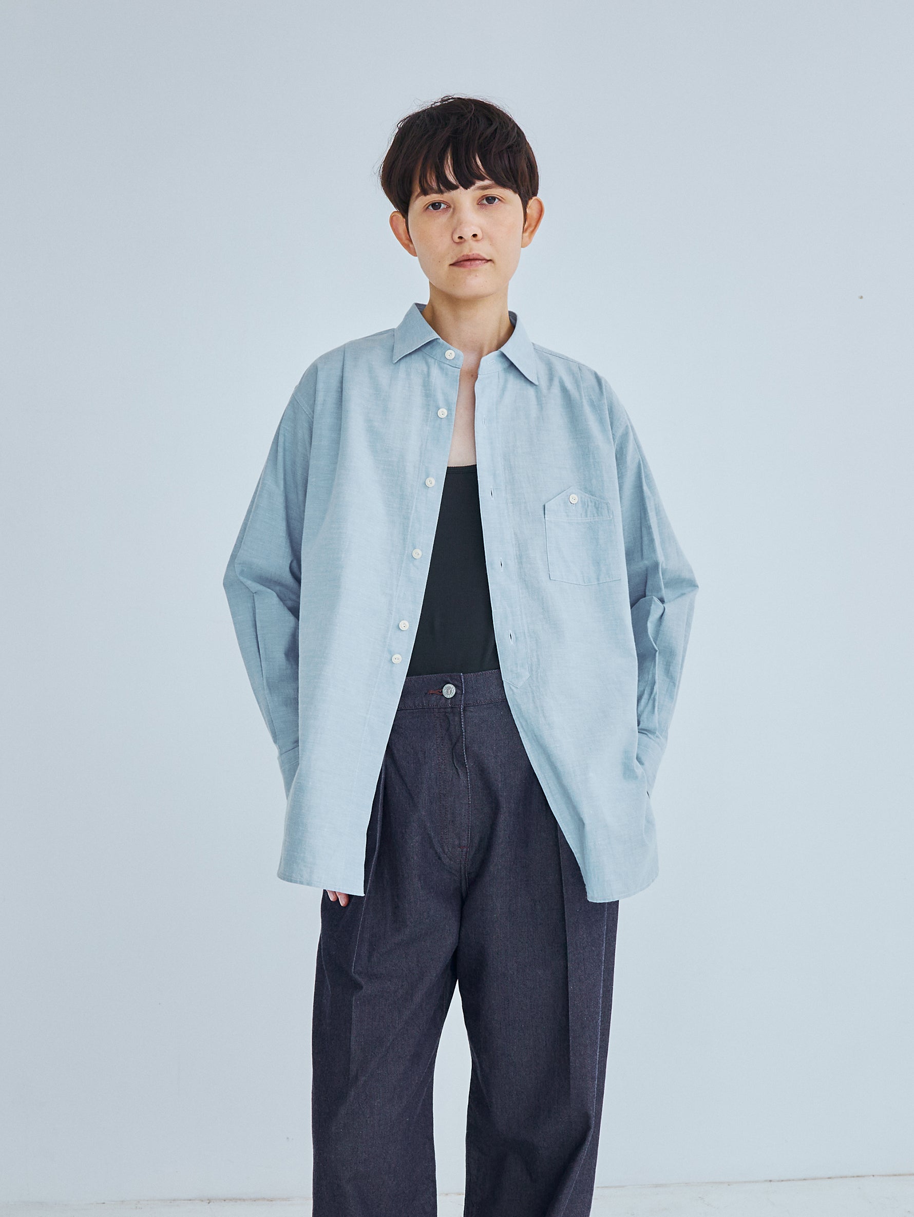 【予約商品】ニアデニムシャツ TBFS-021