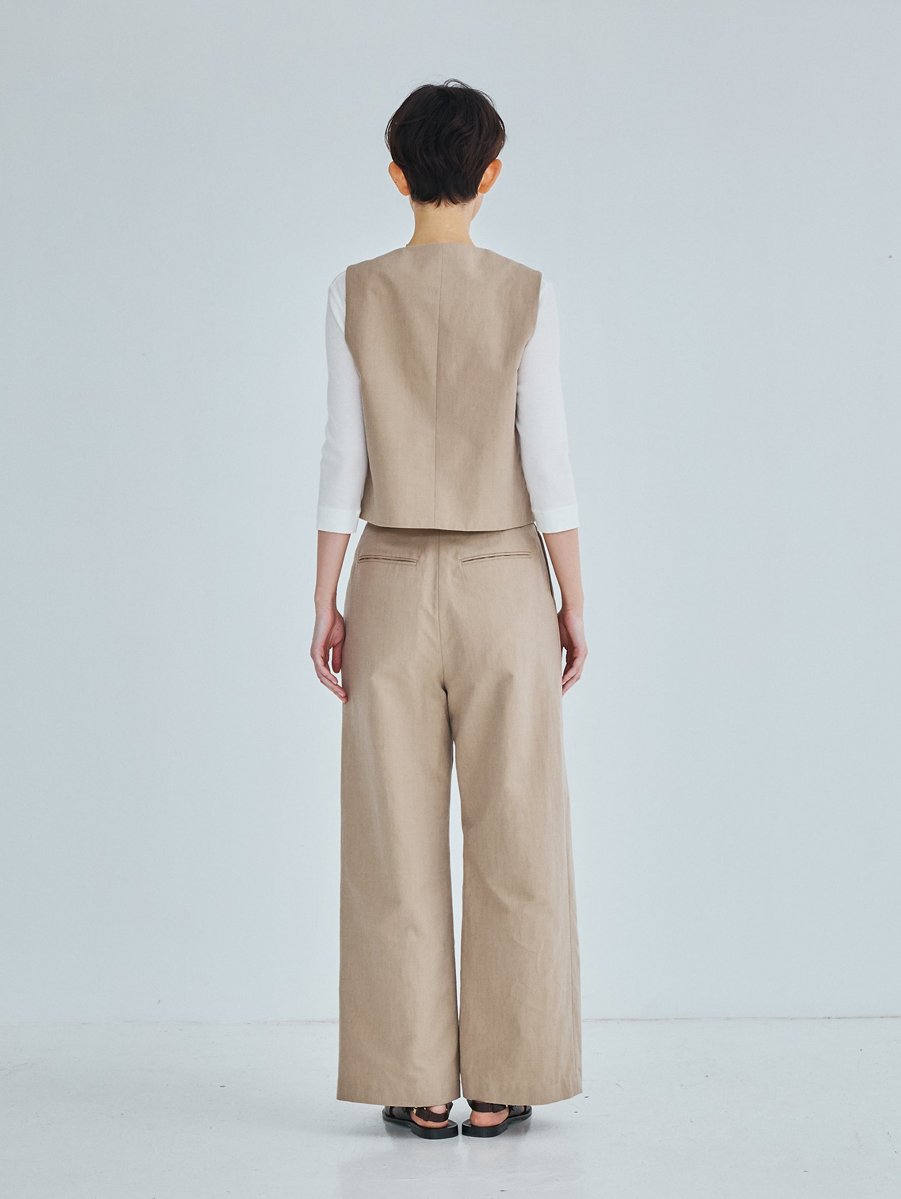 コットンシルクラミーベスト TBFS-141