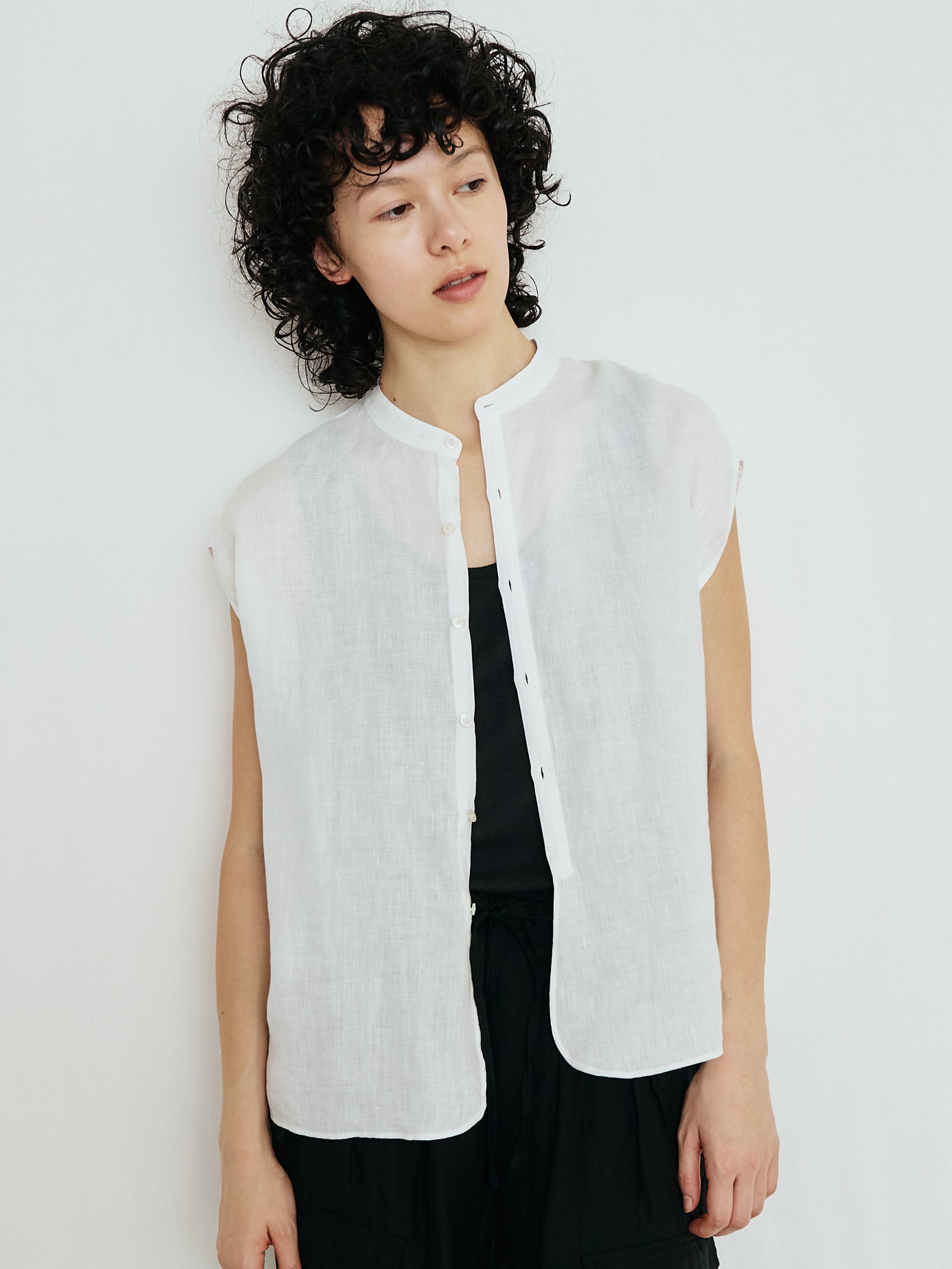 【予約商品】リネンフレンチシャツ TBFS-403