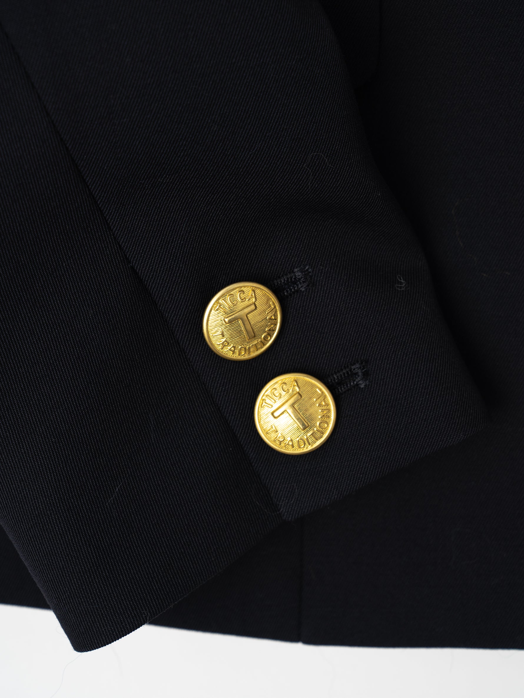 ウールサージダブルジャケット/TBEA-221