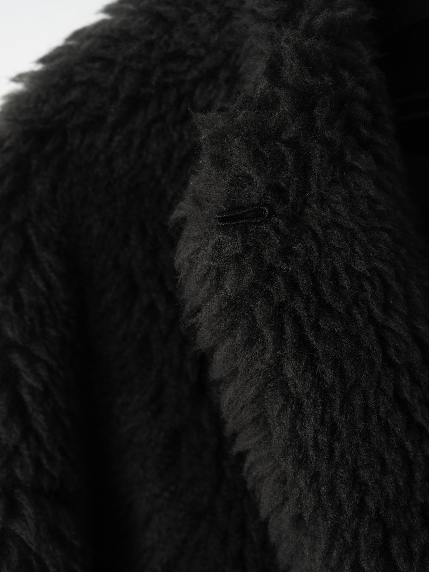 ウールファーショートコート/TBEA-082