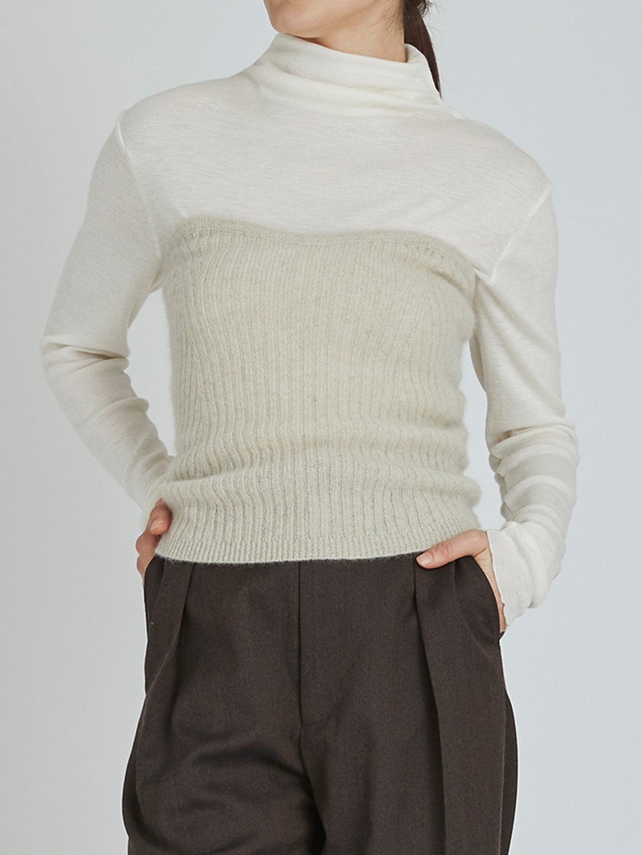 ヤクビスチェ&ネックウォーマー/TBCA-404