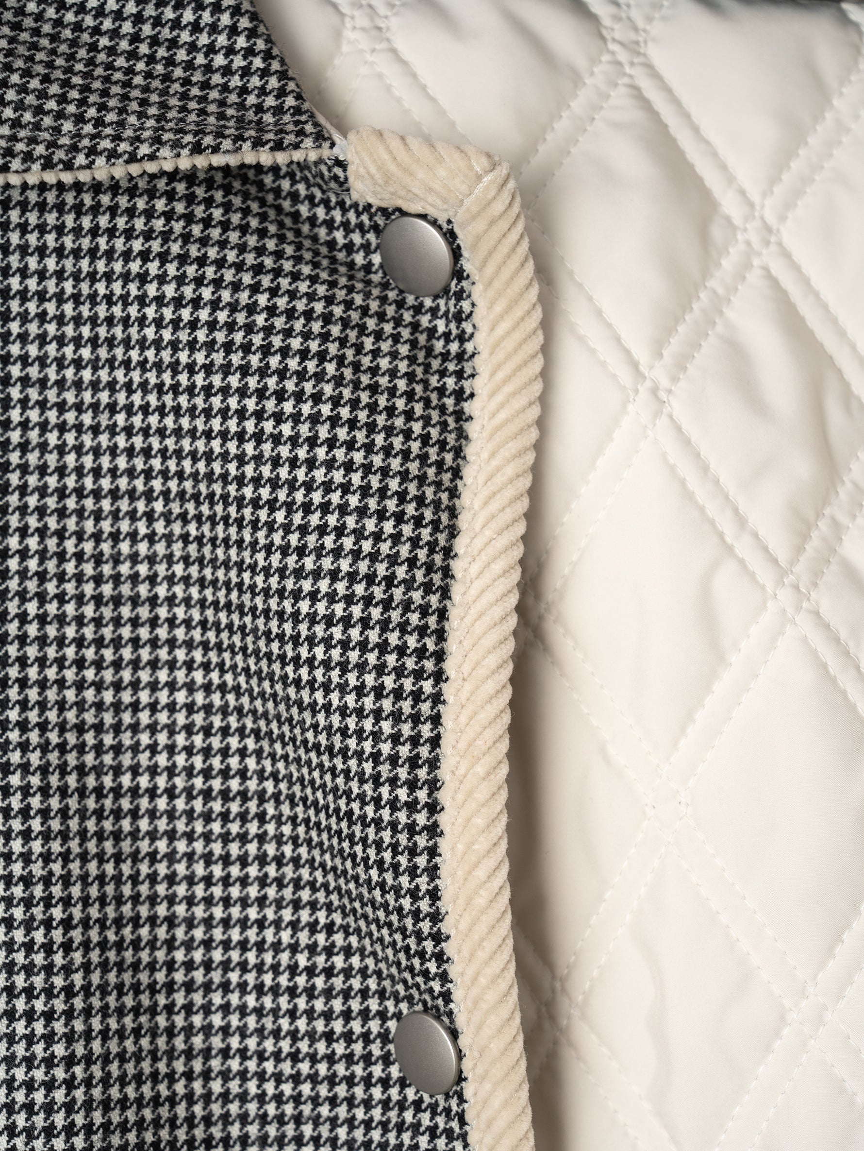 リバーシブルキルティングショートジャケット/TBEA-031