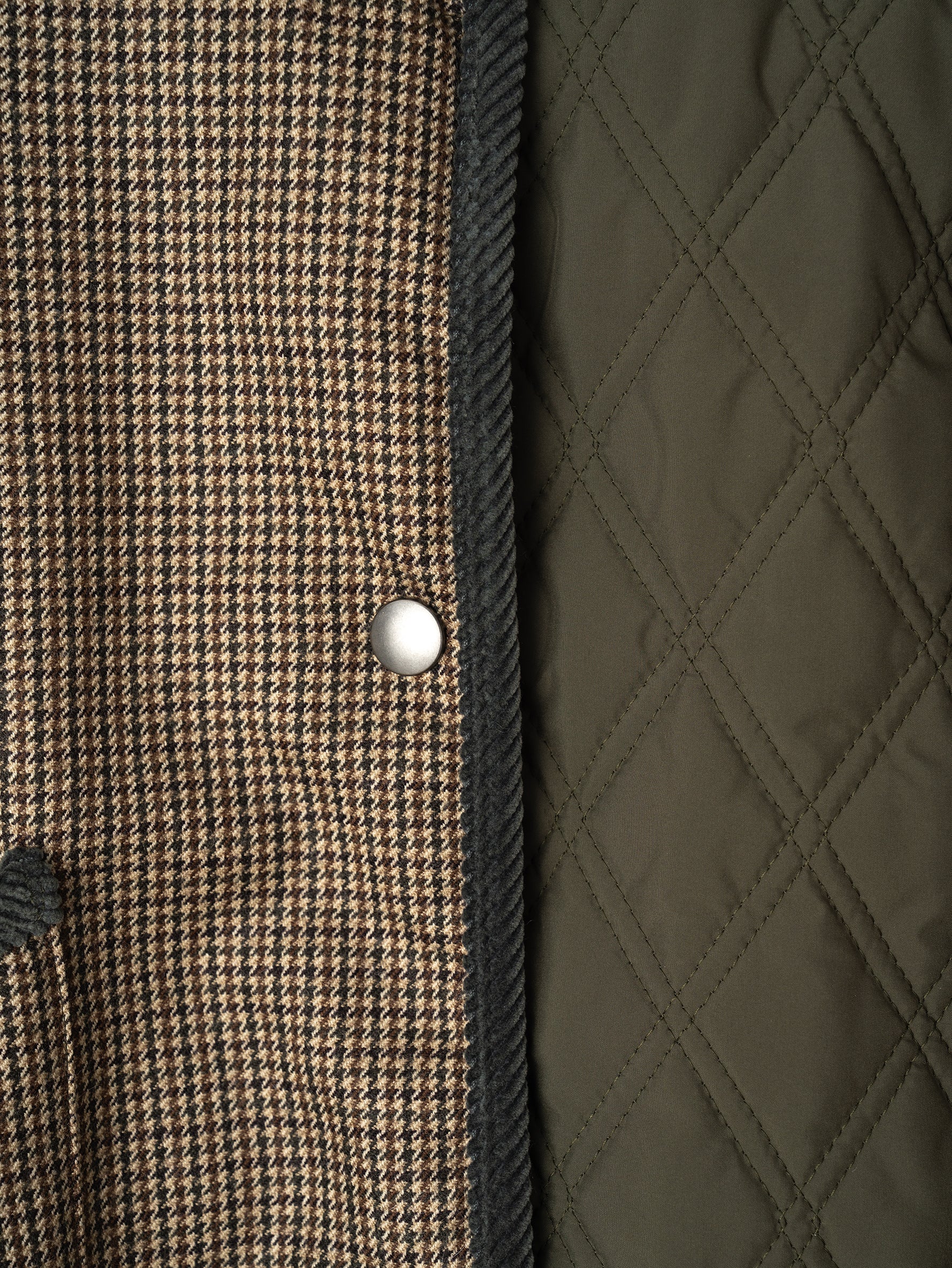 リバーシブルキルティングショートジャケット/TBEA-031