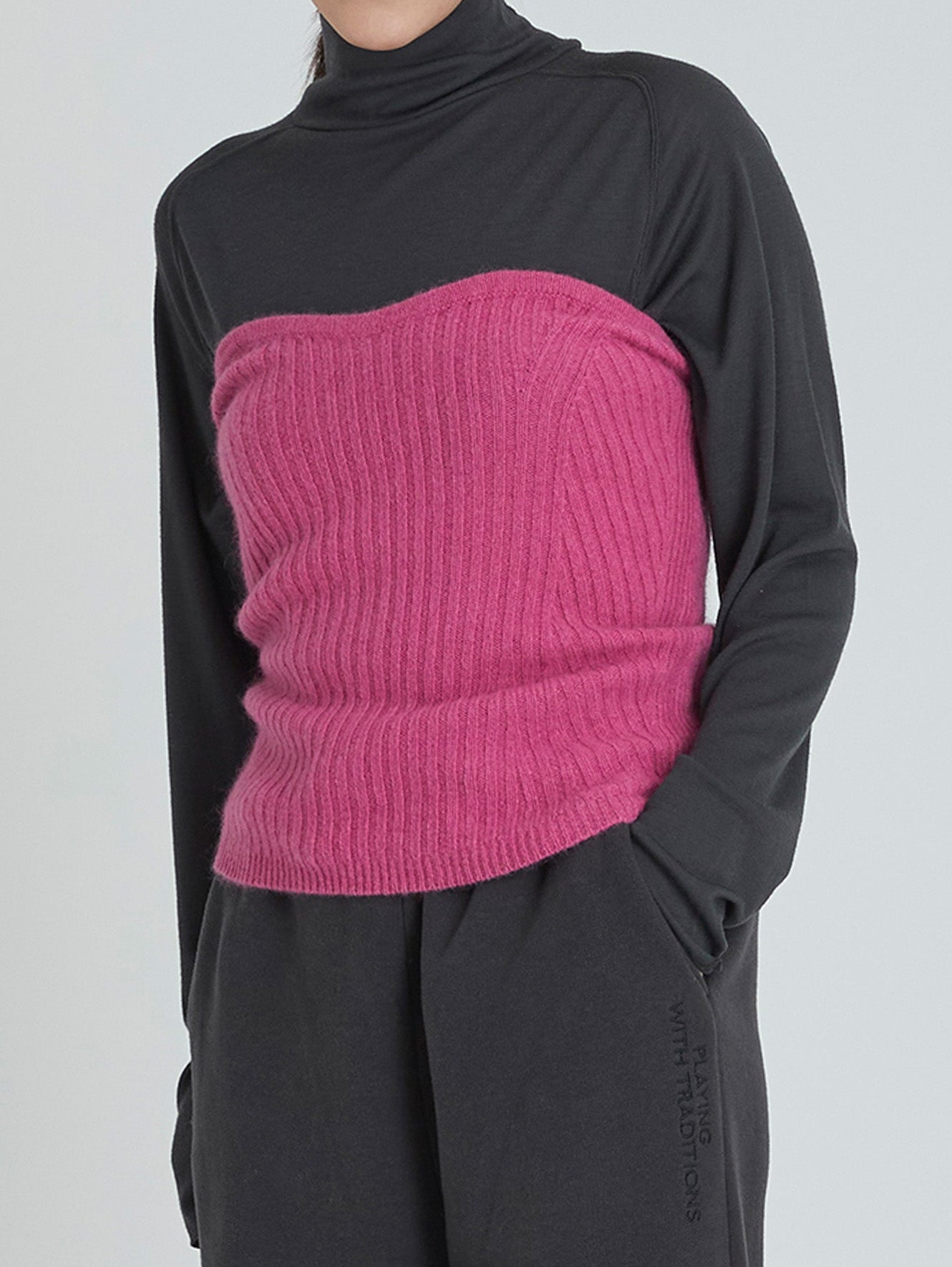 ヤクビスチェ&ネックウォーマー/TBCA-404