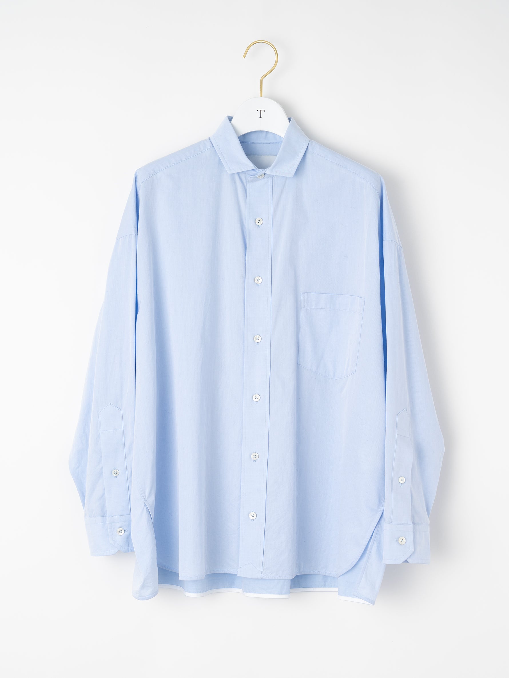 プレミアムスクエアビッグシャツ/TBDS-001