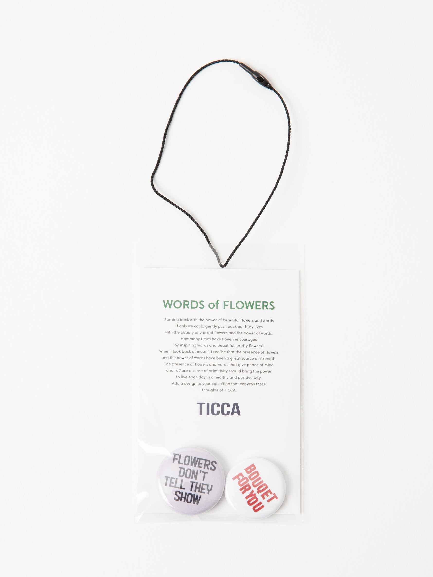 TICCA ティッカ A FLOWER T シャツ/TBDS-512