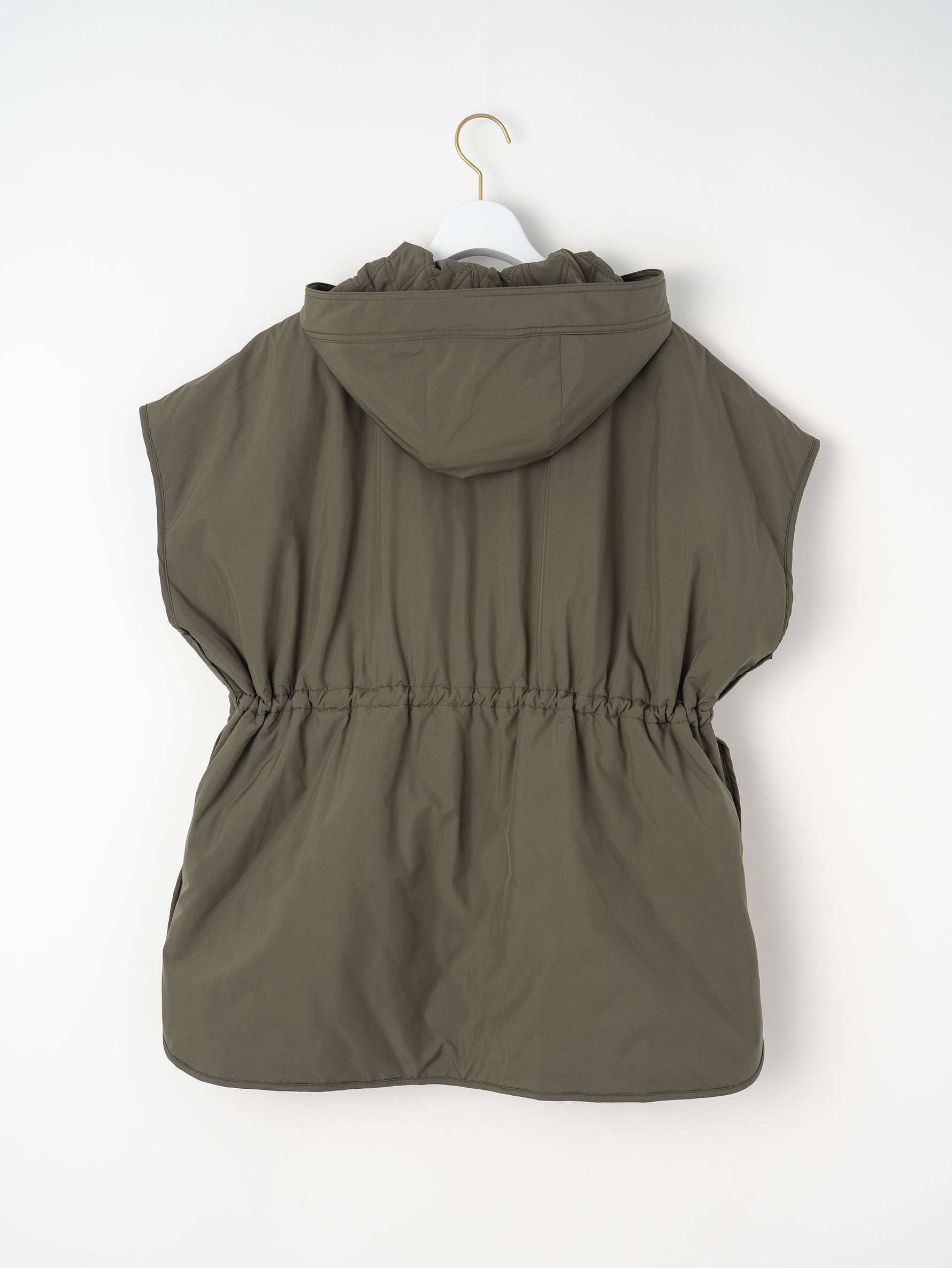 リバーシブルキルティングポンチョ/TBEA-032