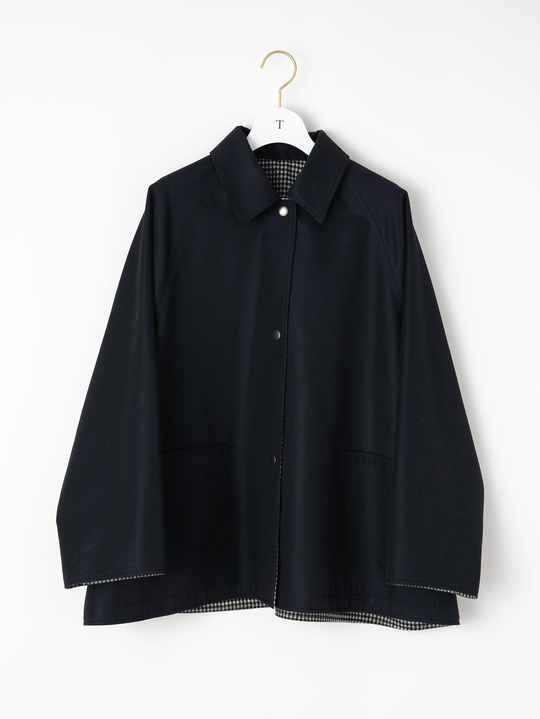 リバーシブルショートコート/TBEA-041