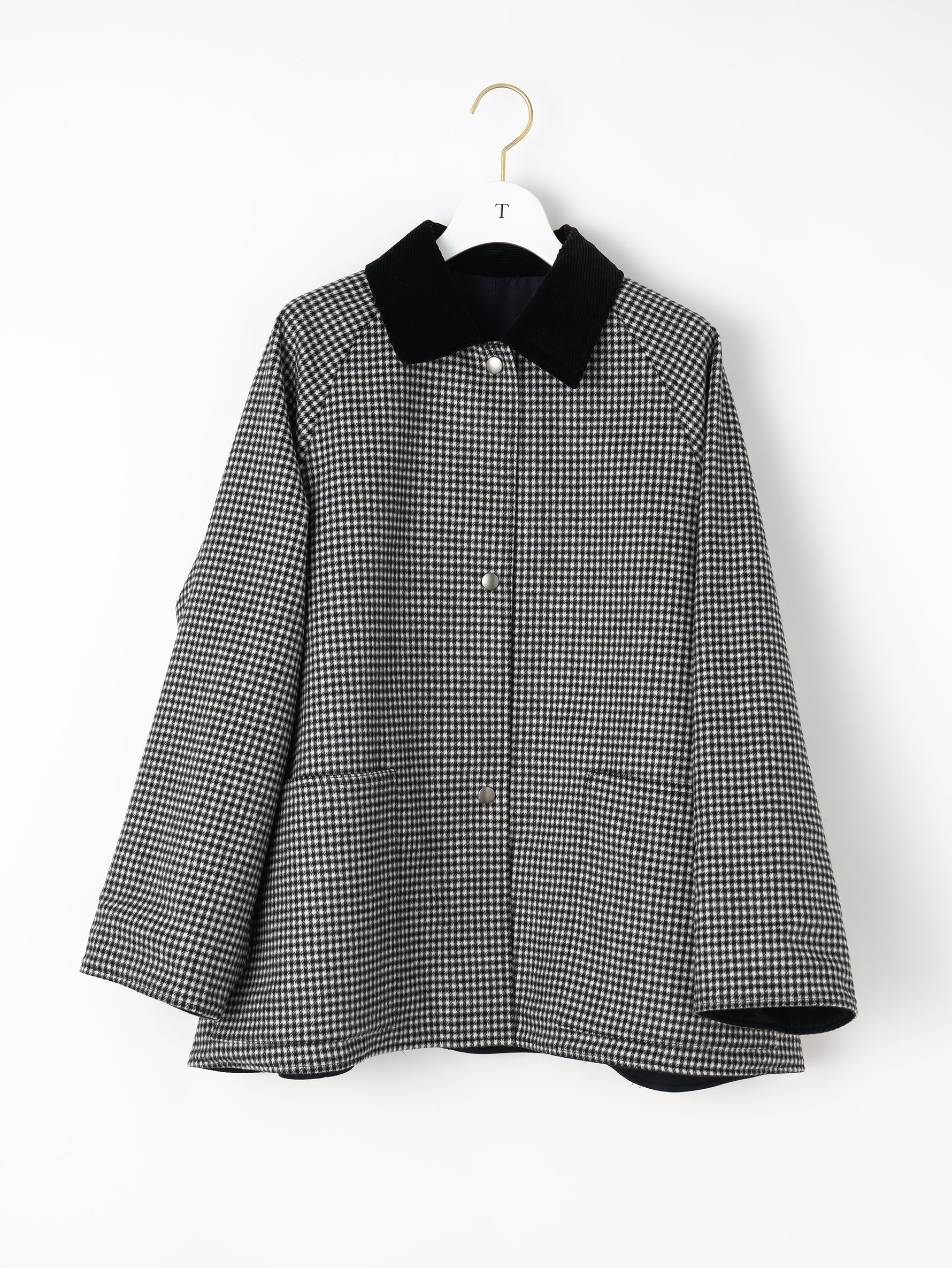 リバーシブルショートコート/TBEA-041