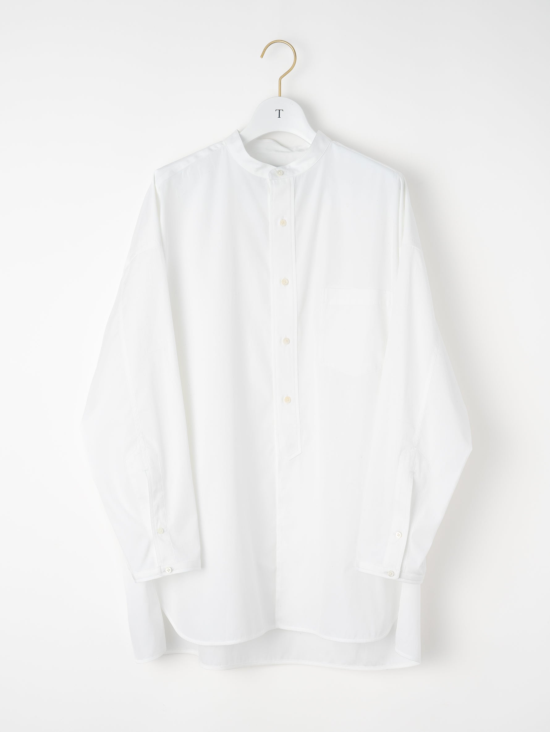 スタンドスクエアシャツuni/TBEA-104