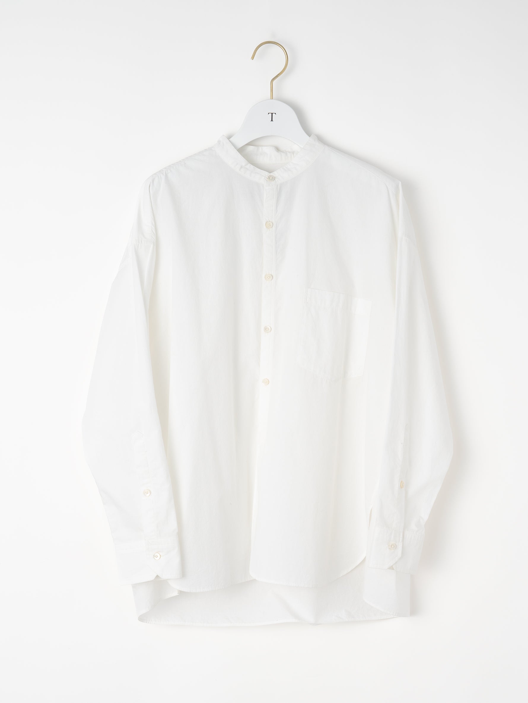 ハーブノーカラーシャツ/TBEA-111