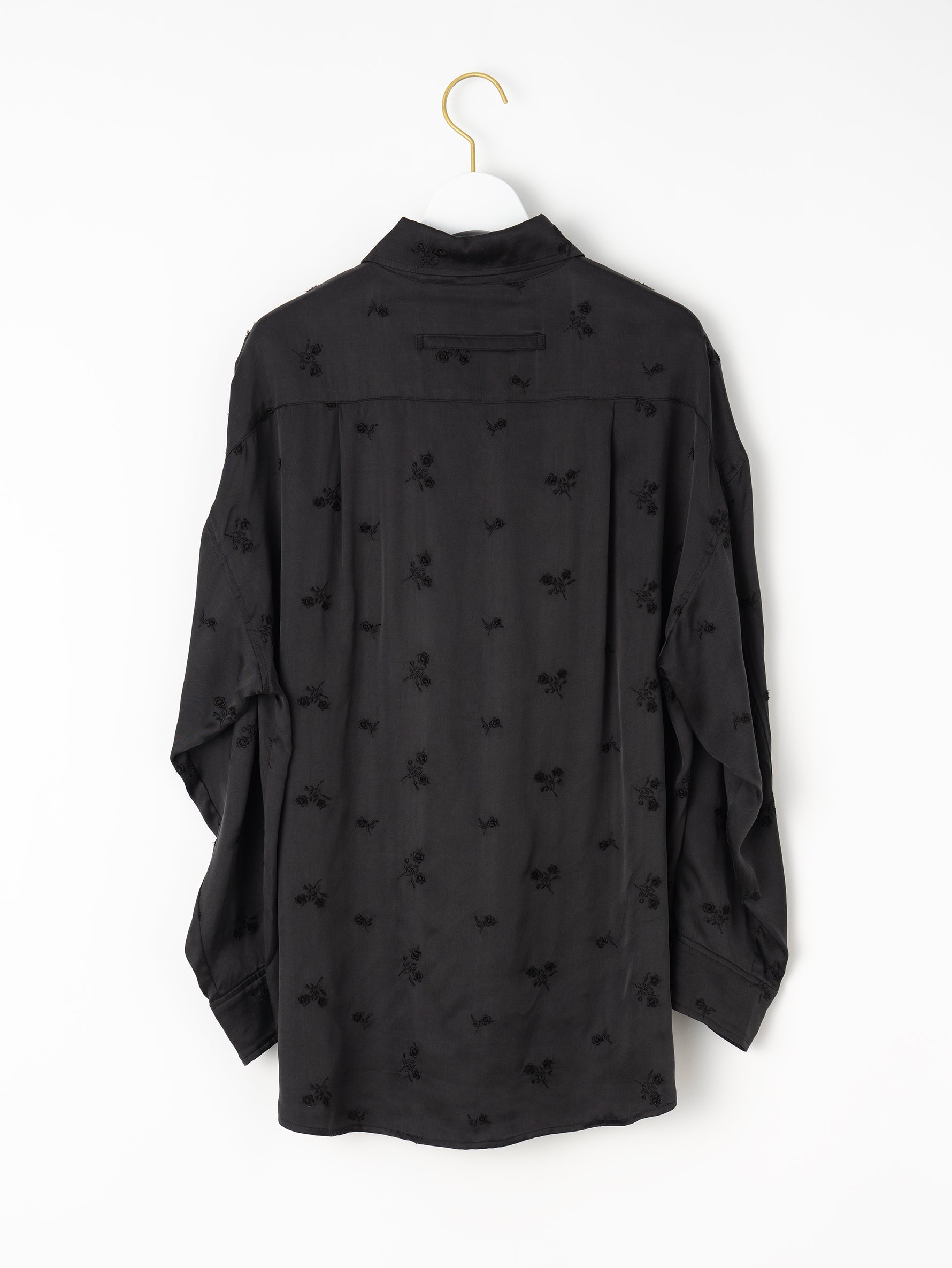 フラワーエンブロイダリーシャツ/TBEA-143
