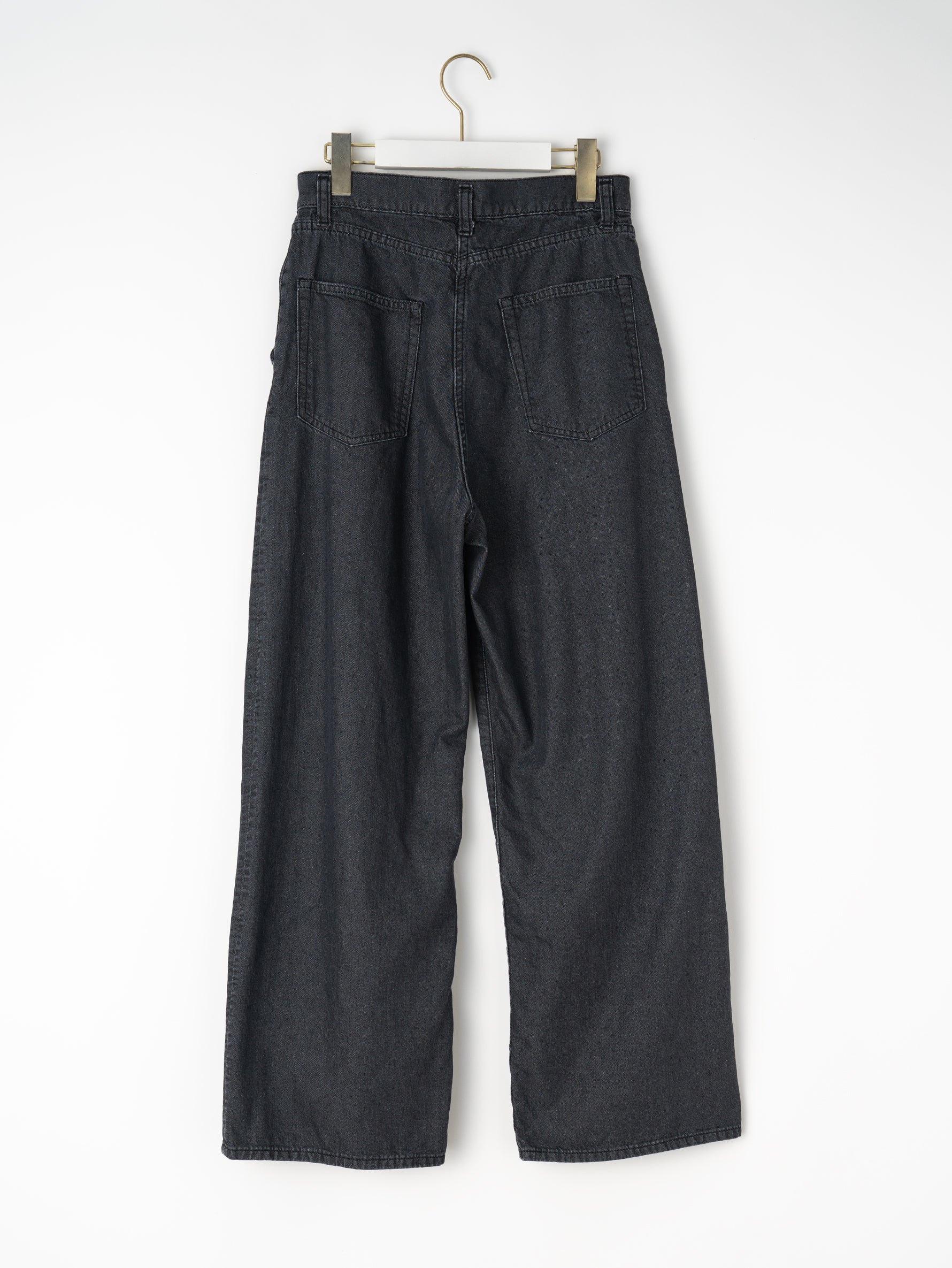 ライトデニムタックワイドパンツ/TBEA-171