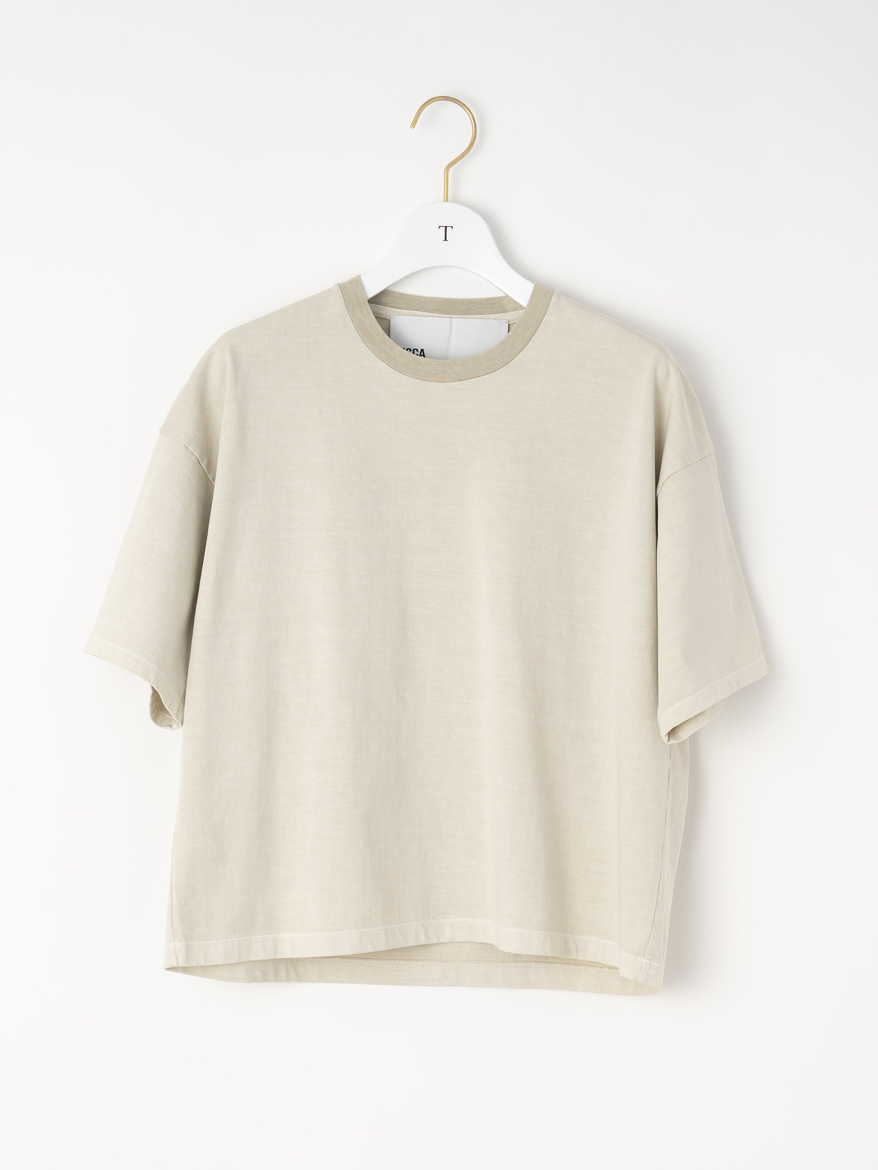 エンブロイダリースクエアTシャツ/TBEA-281