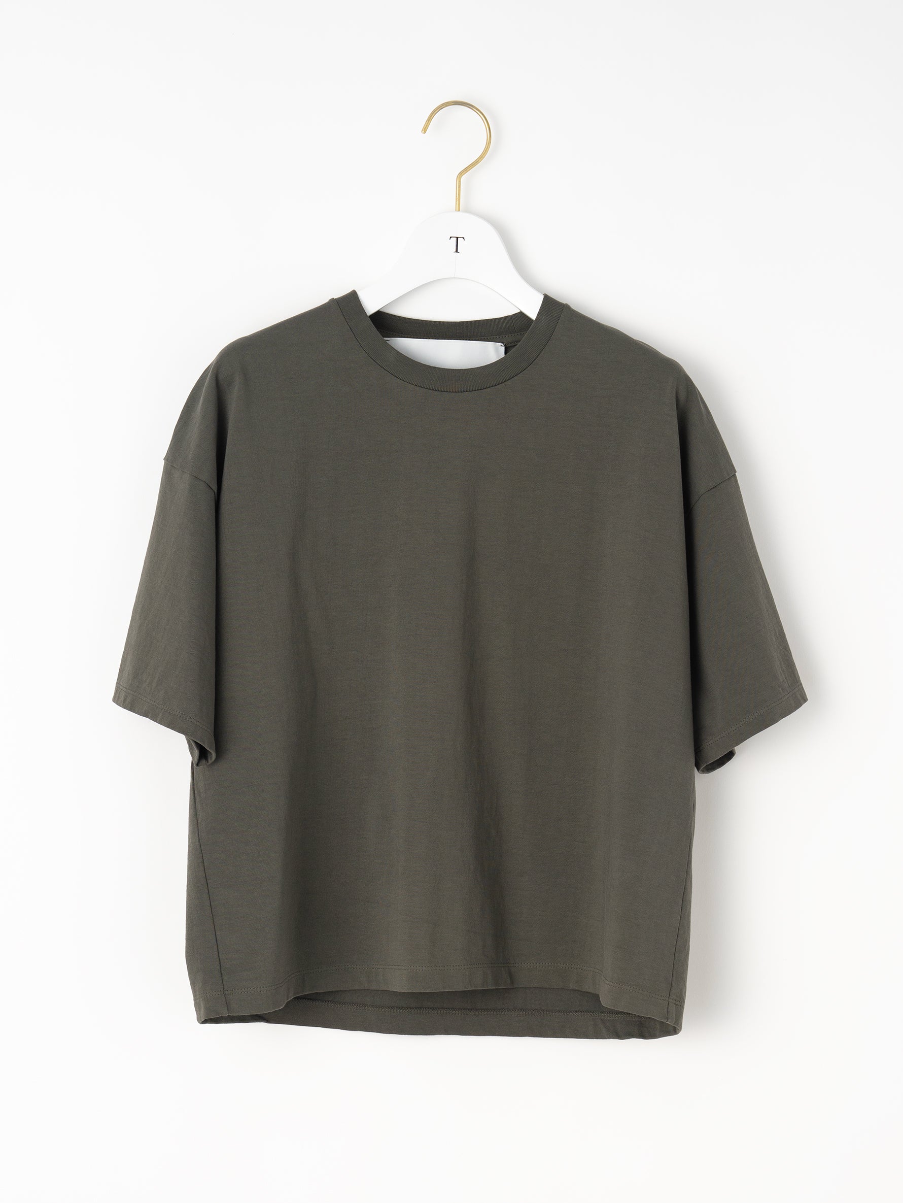 エンブロイダリースクエアTシャツ/TBEA-281